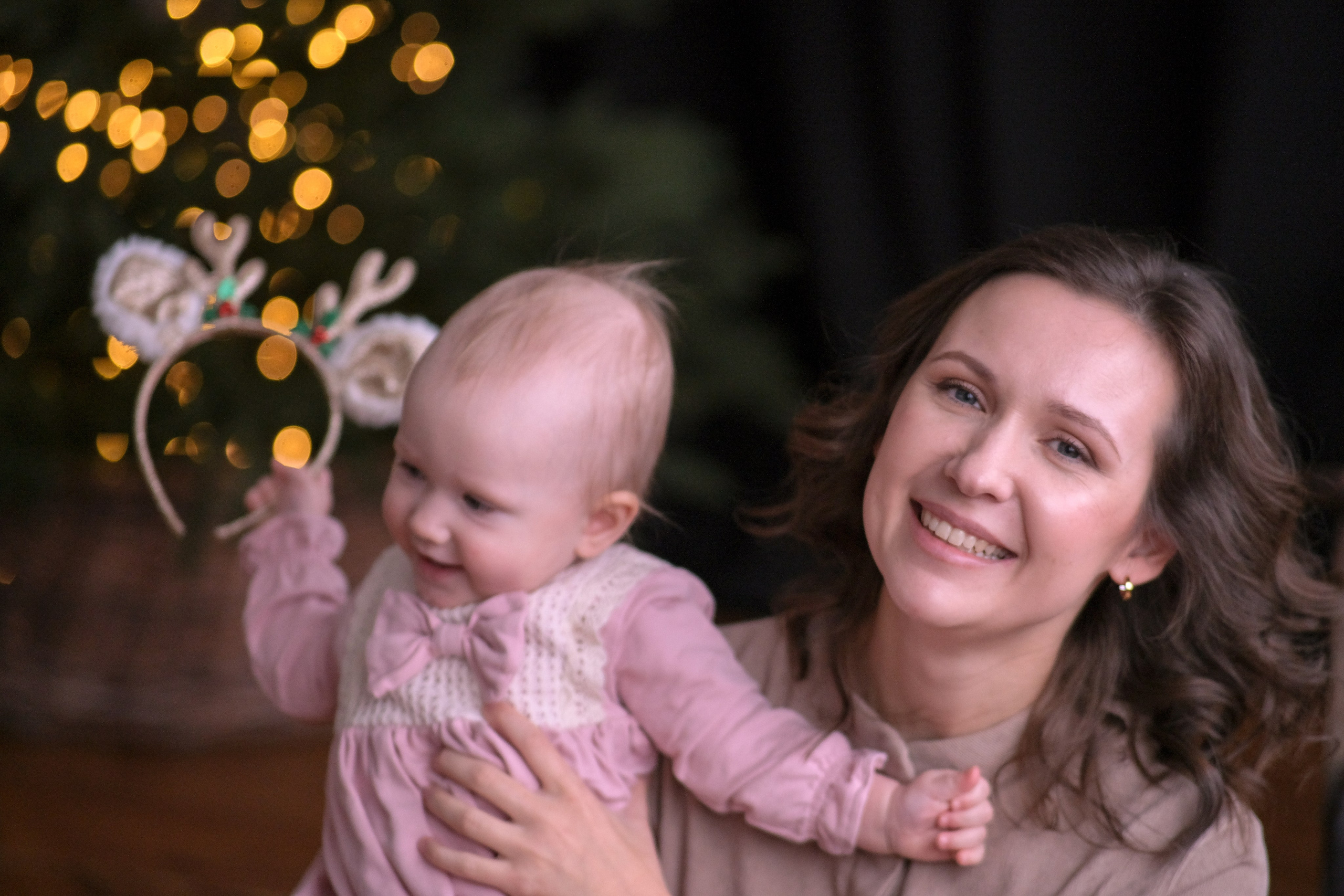 Елена и Ника. Семейный детский ньюборн фотограф в Москве Марта Петрова