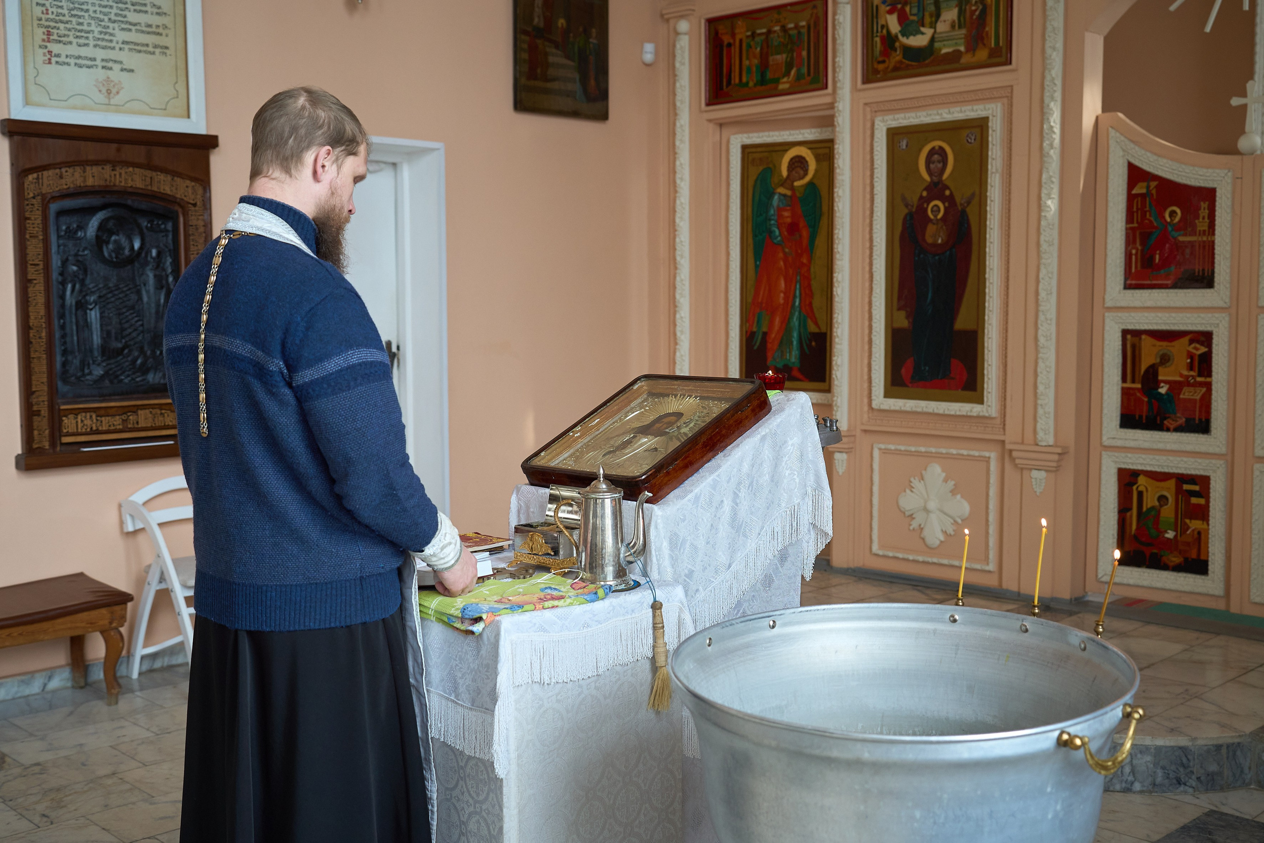 Крещение. Репортажный и портретный фотограф в Томске Ларионов Артём
