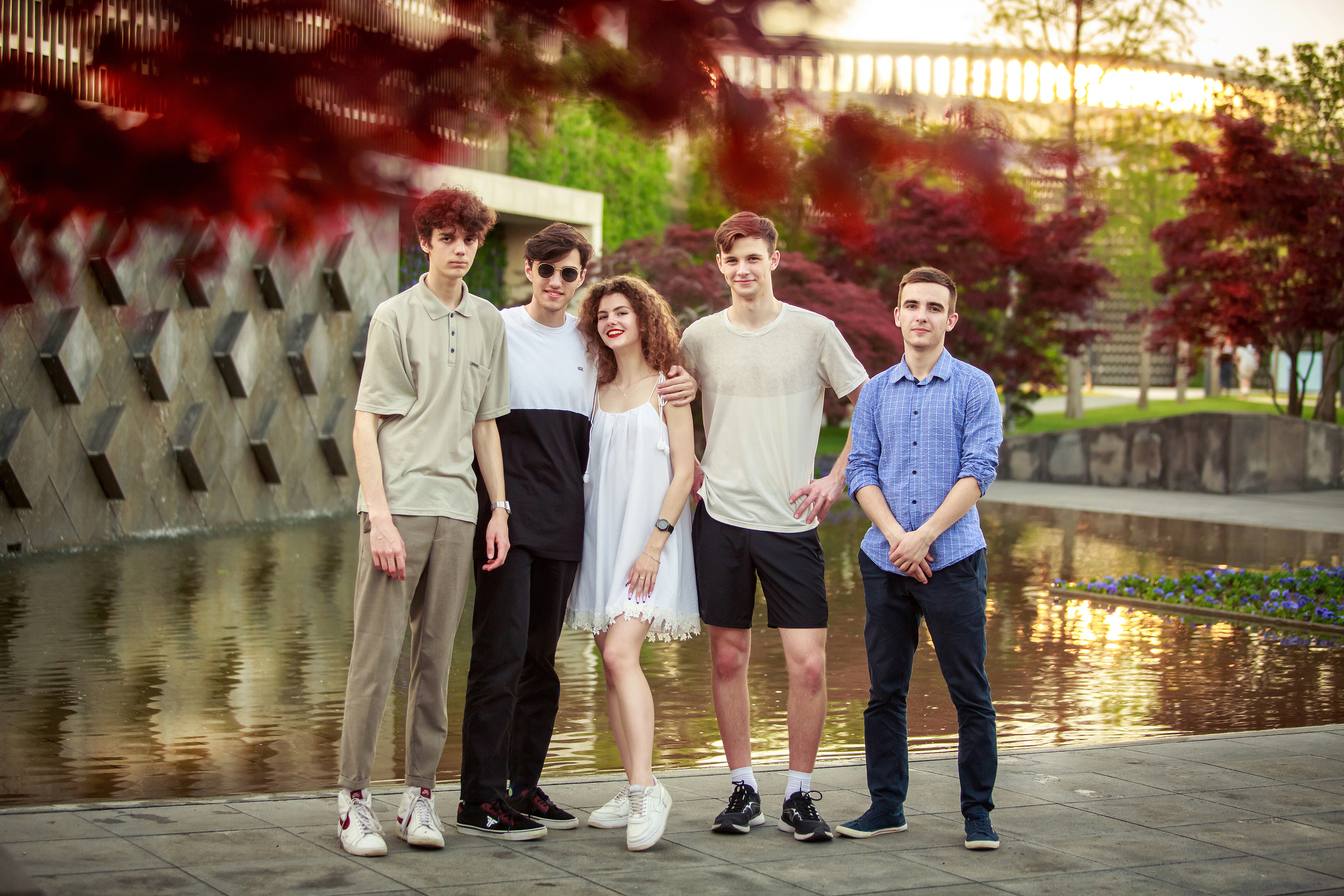 выпускники в парке Краснодар