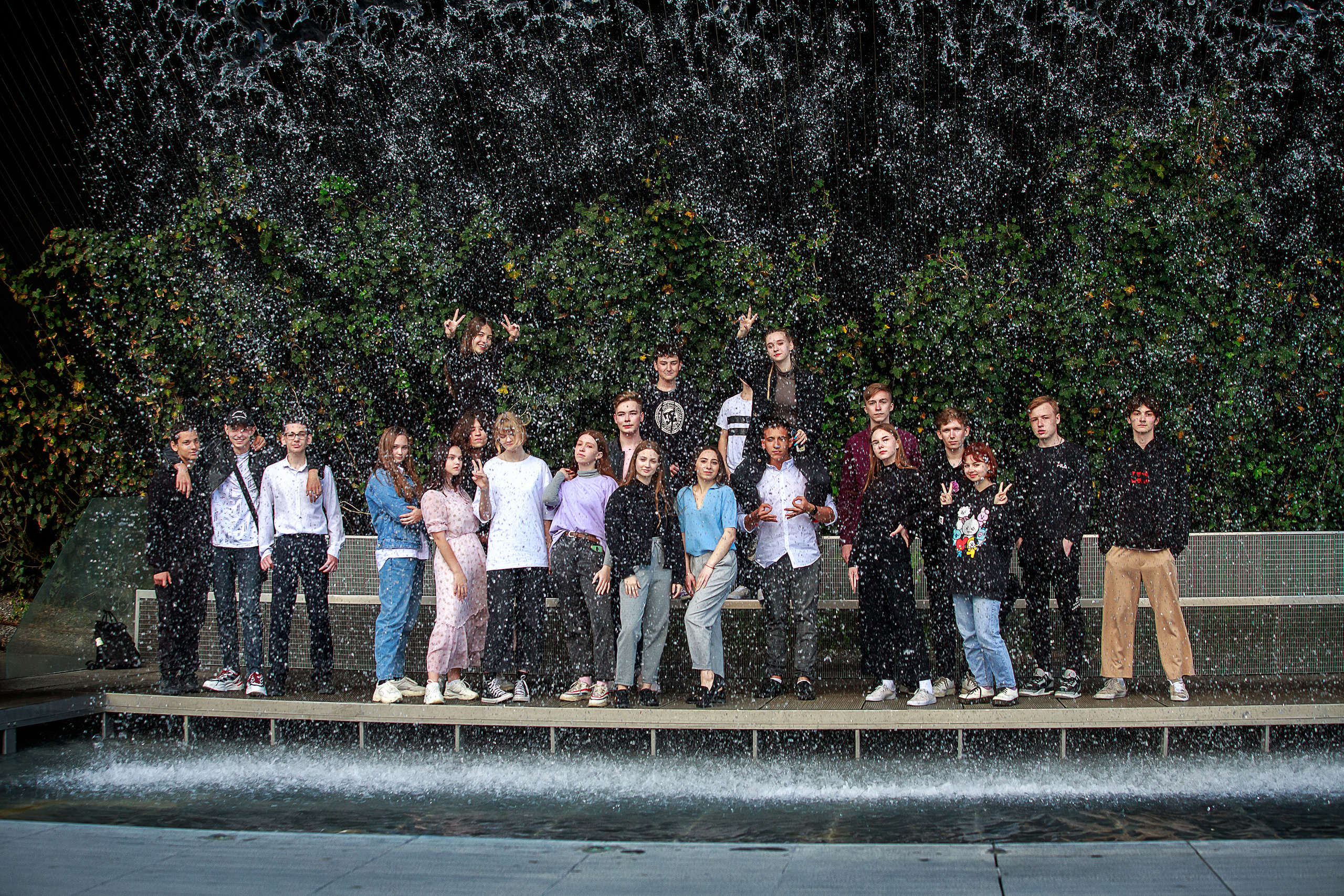 выпускники в парке Галицкого