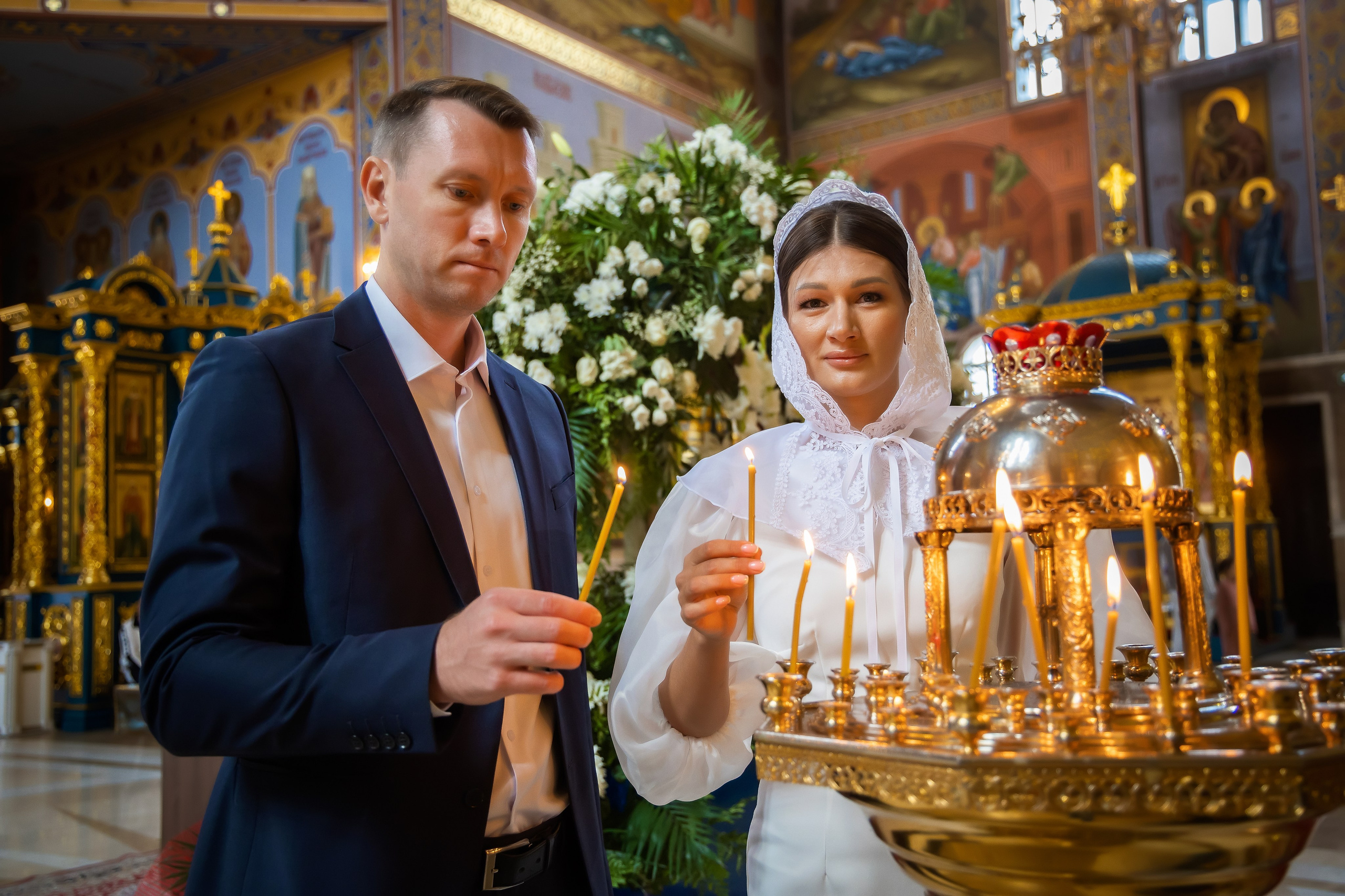 В Храме. Семейный и Свадебный фотограф в Астане Александр Астапов