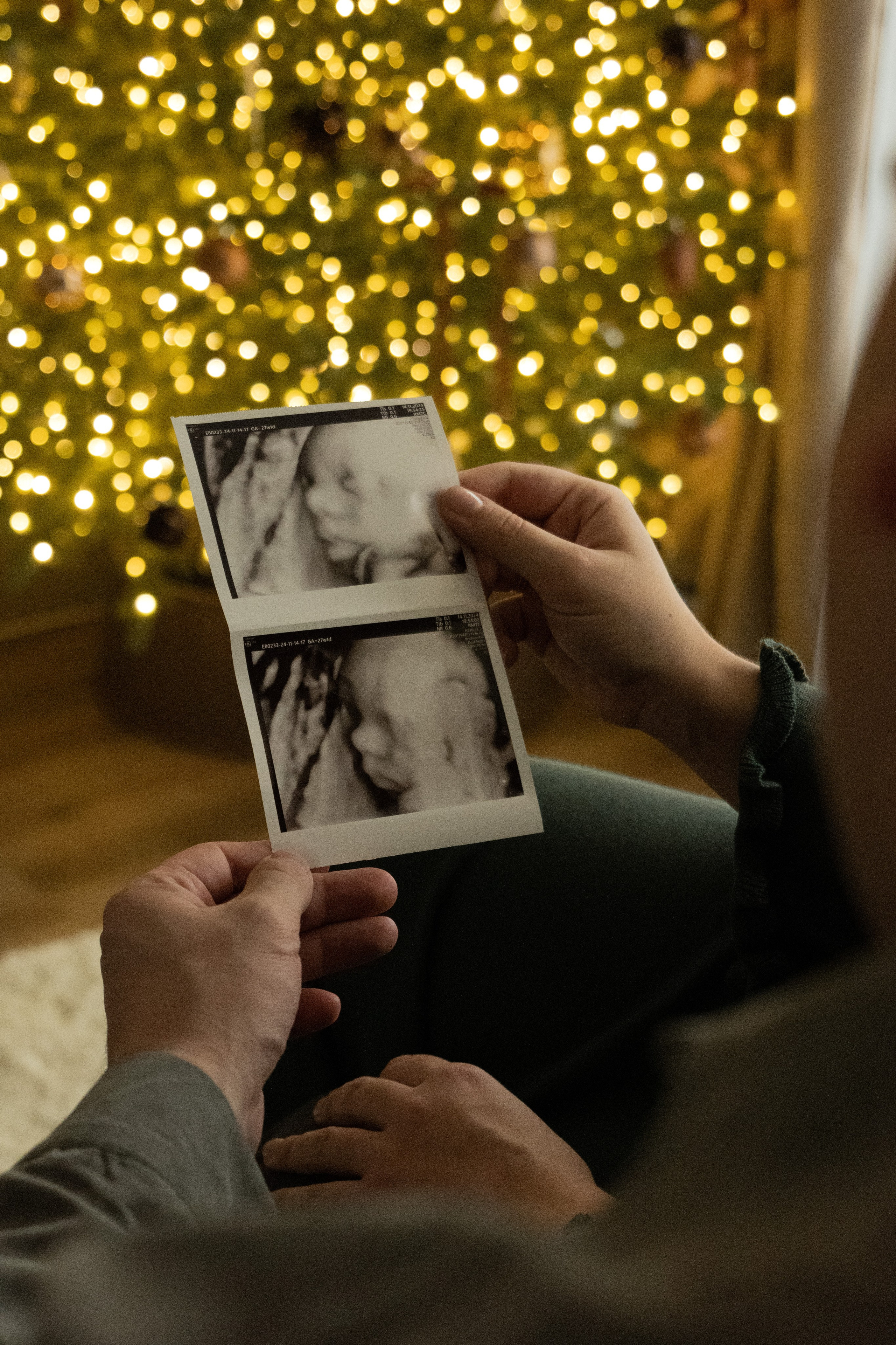 Домашняя новогодняя фотосесиия беременности. Фотограф видеограф Ольга Василевская