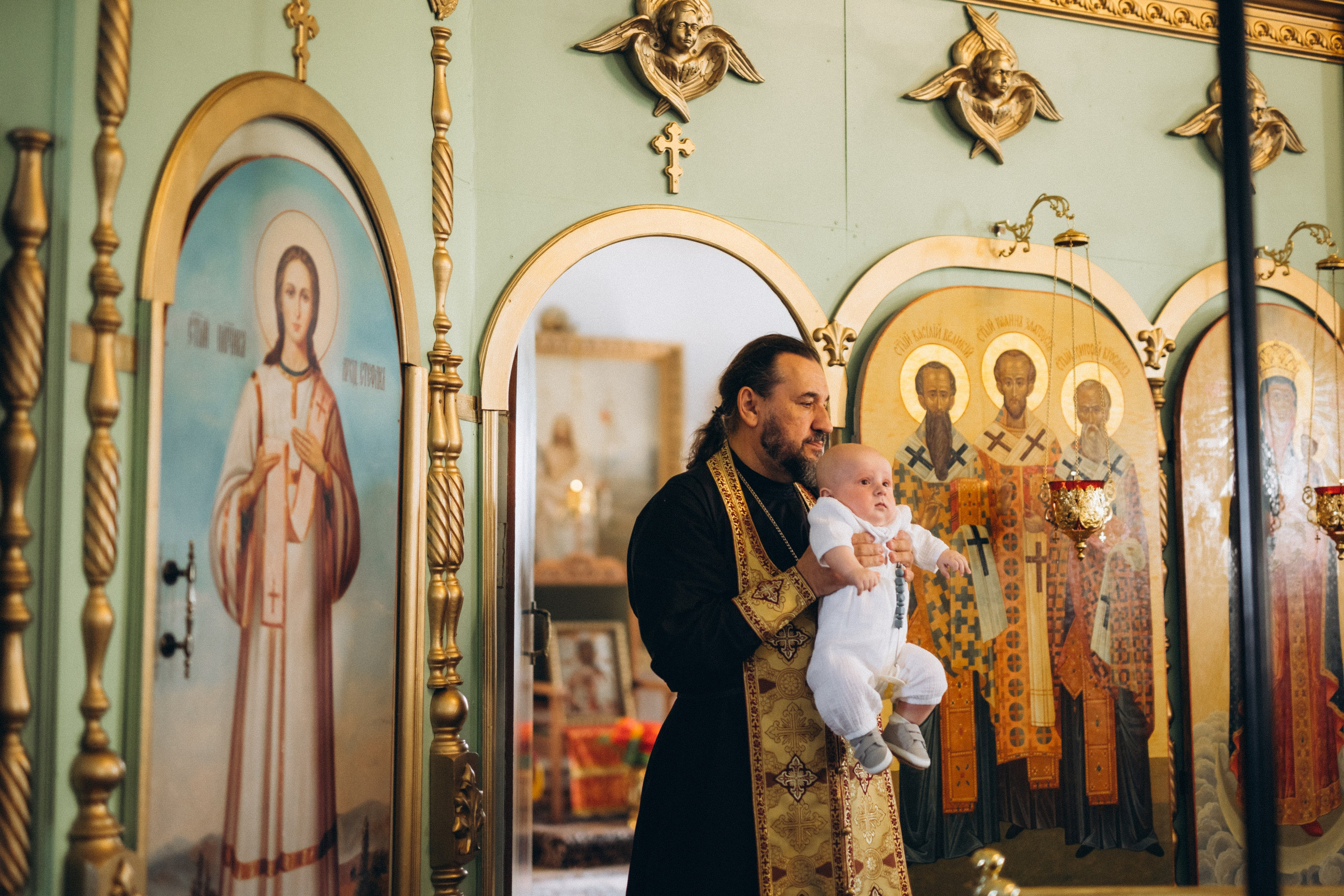 Крещение Павлуши. Алёна Хомич. Свадебный и семейный фотограф Коломна, Москва