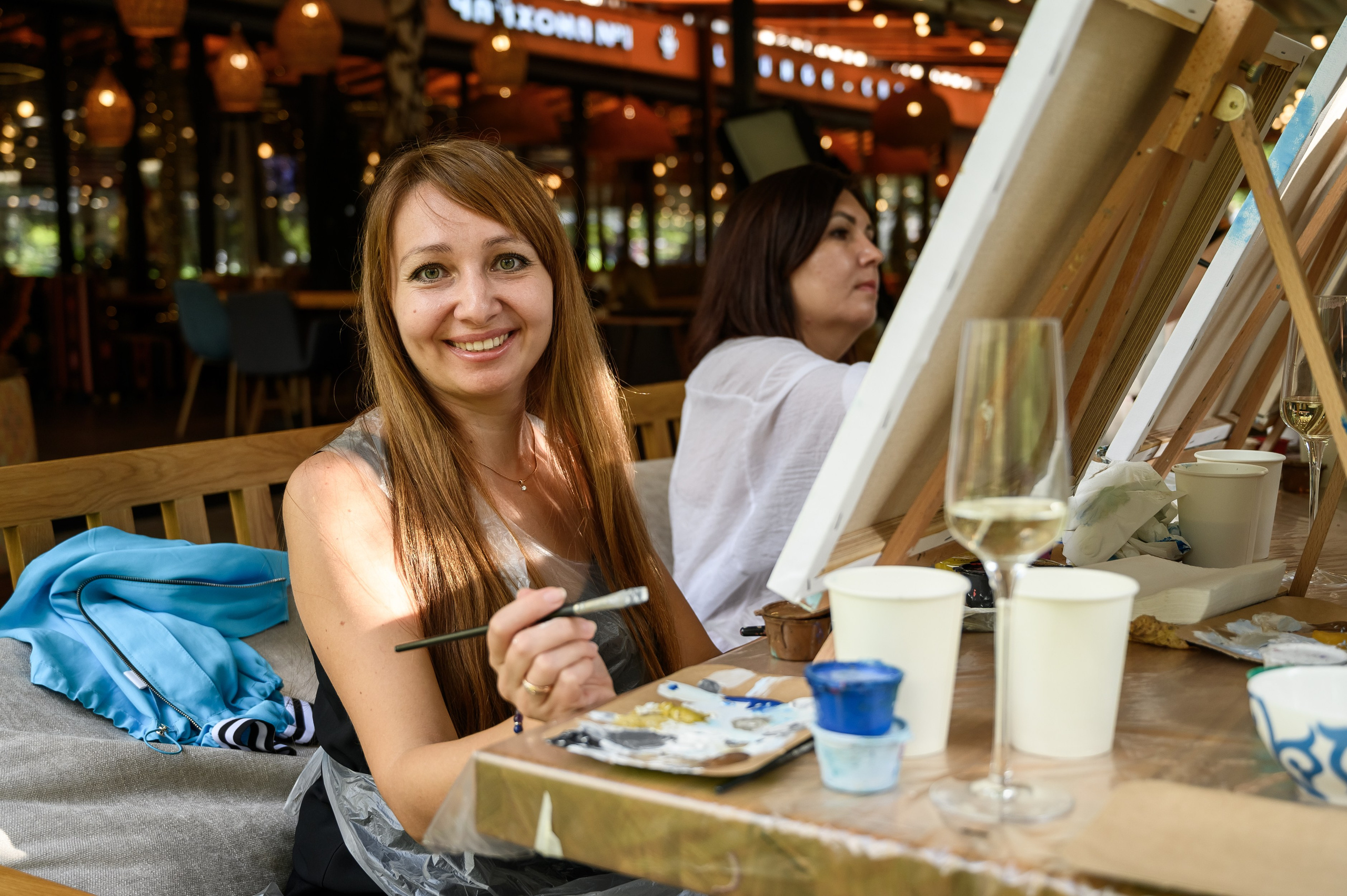 Репортаж с творческой встречи на летней веранде