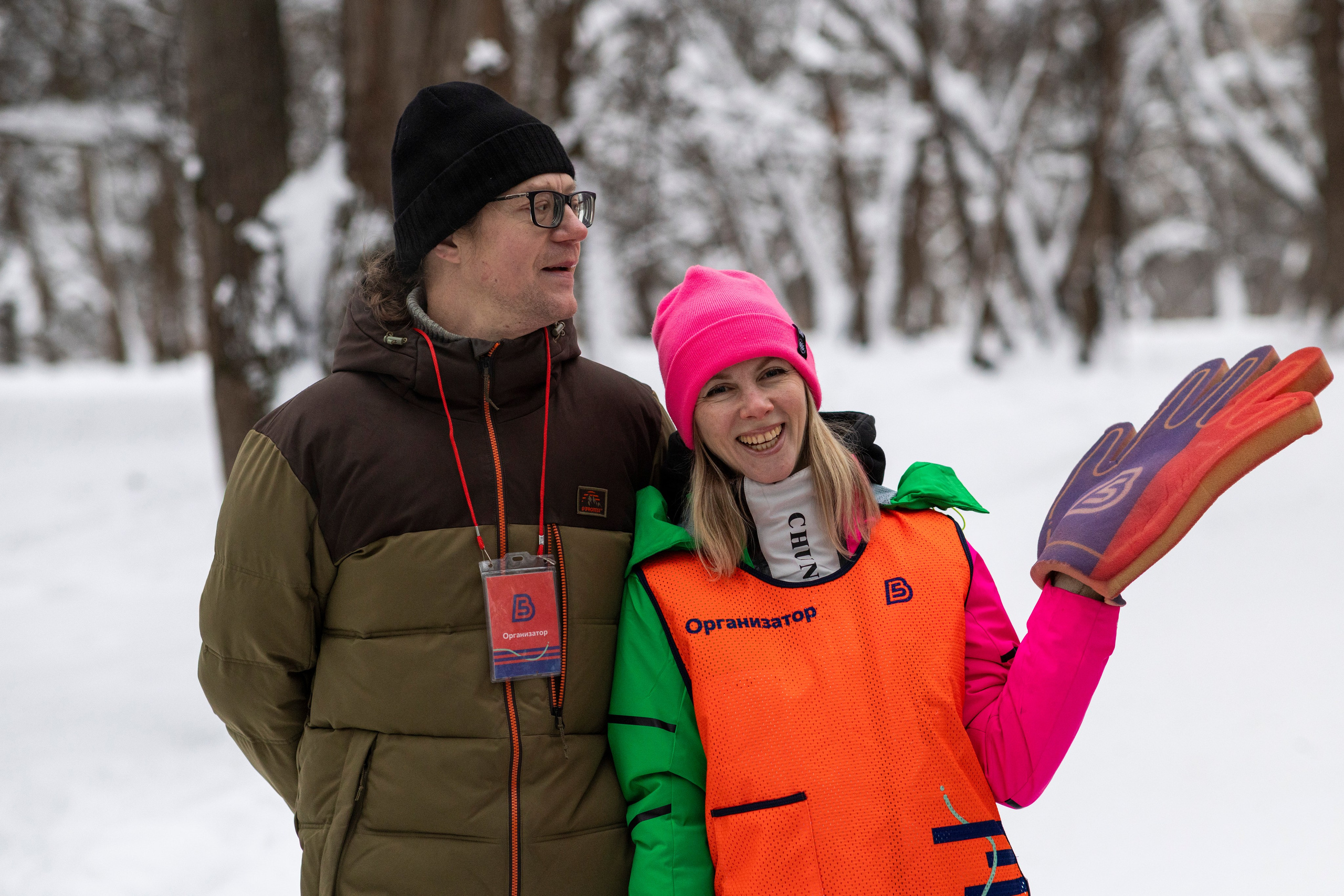 196 забег 5 вёрст в Тушино, 17.01.26. Фотограф Сергей Ловкий