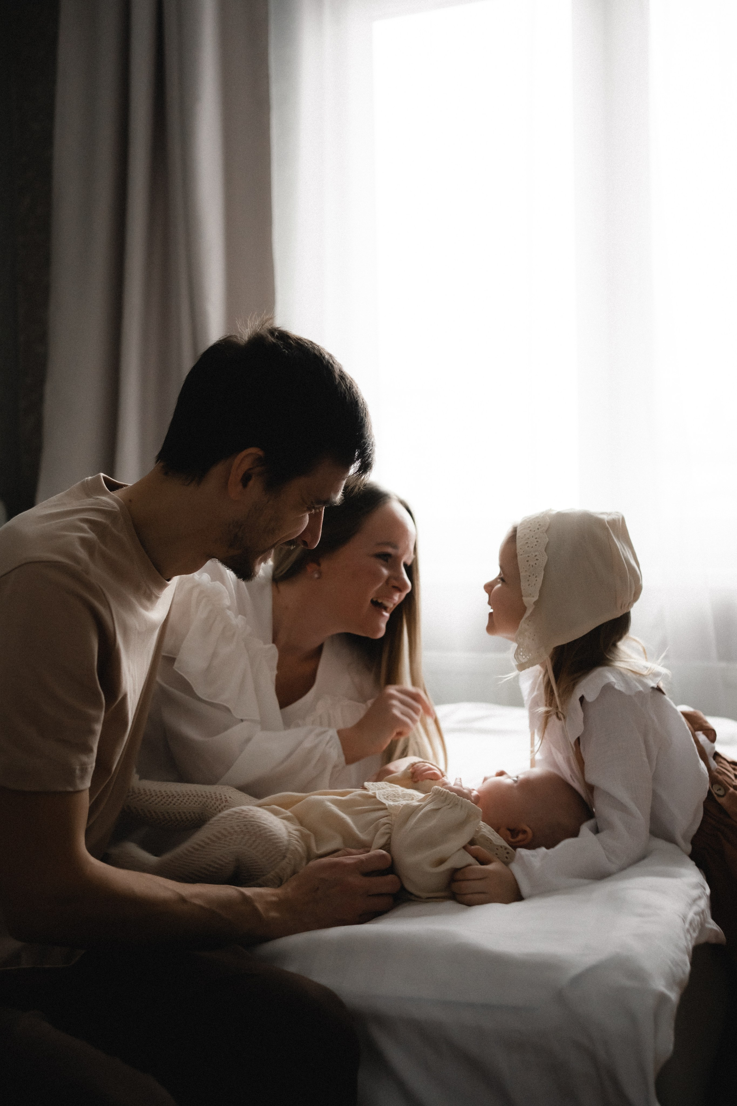Семейная домашняя фотосессия в Домодедово. Семейный фотограф в Москве и в Домодедово Екатерина Патракова