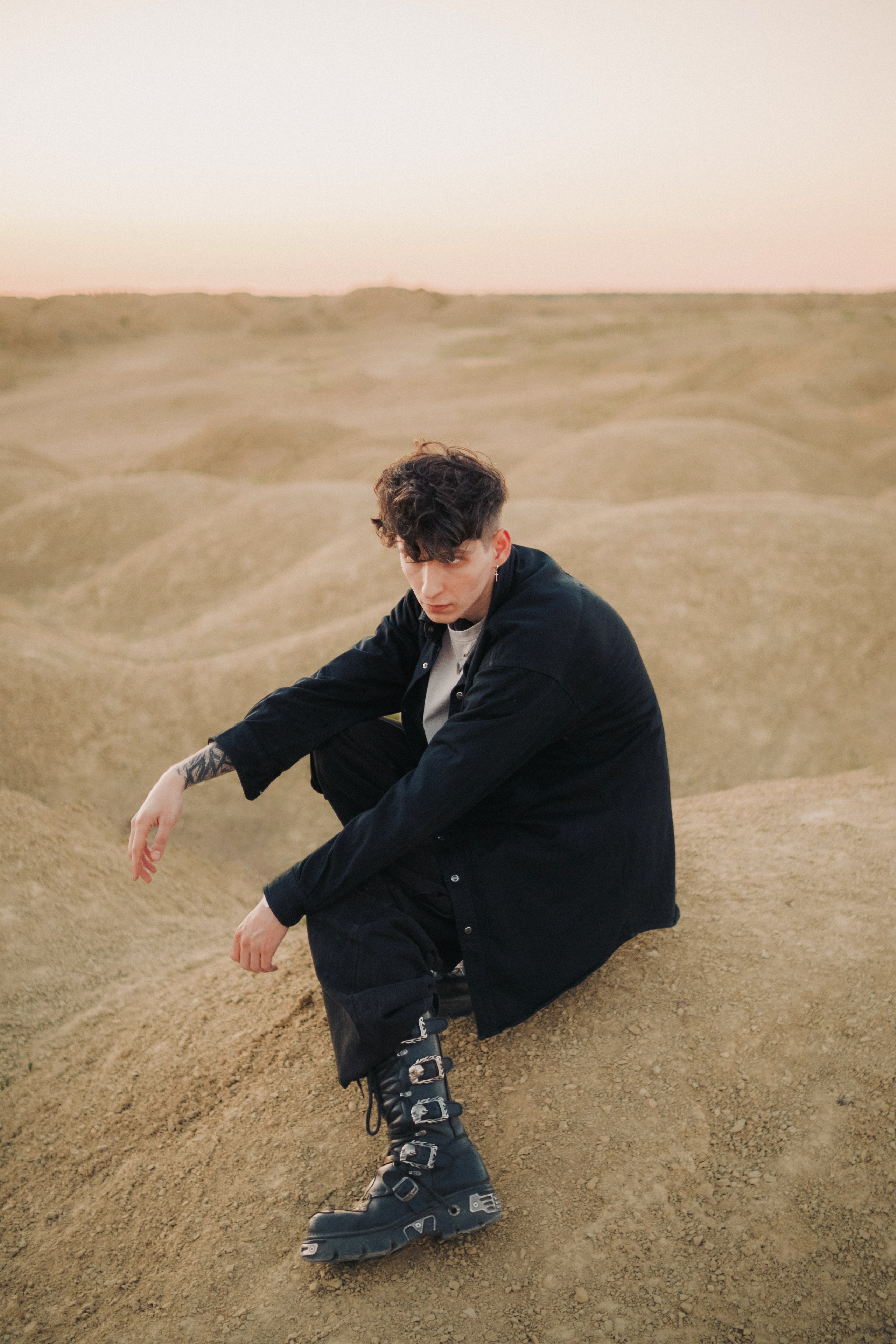 Дима. Рассвет на Борницком карьере. Lickord