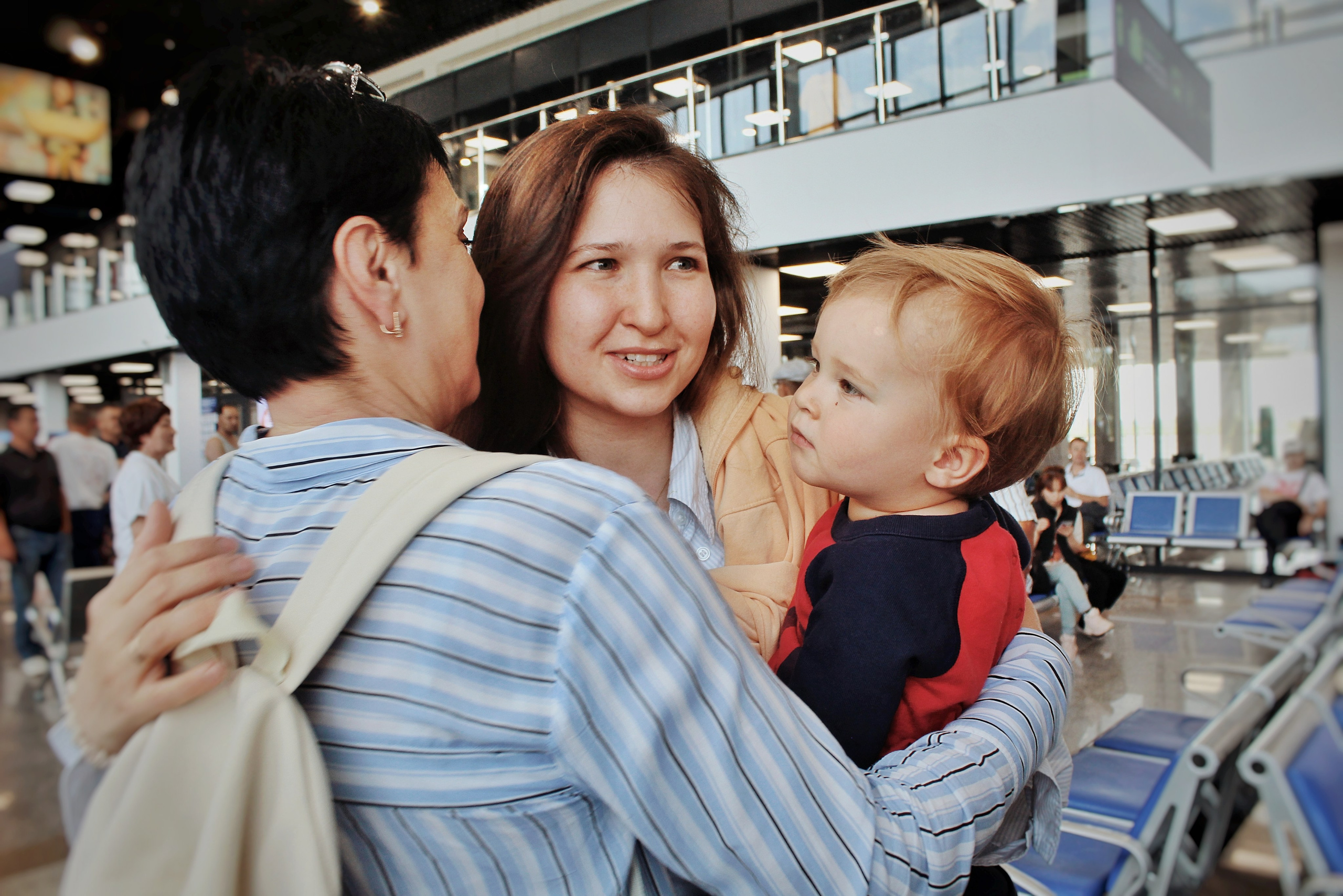 Первая встреча за год в аэропорту | Уральск | 2023 г.