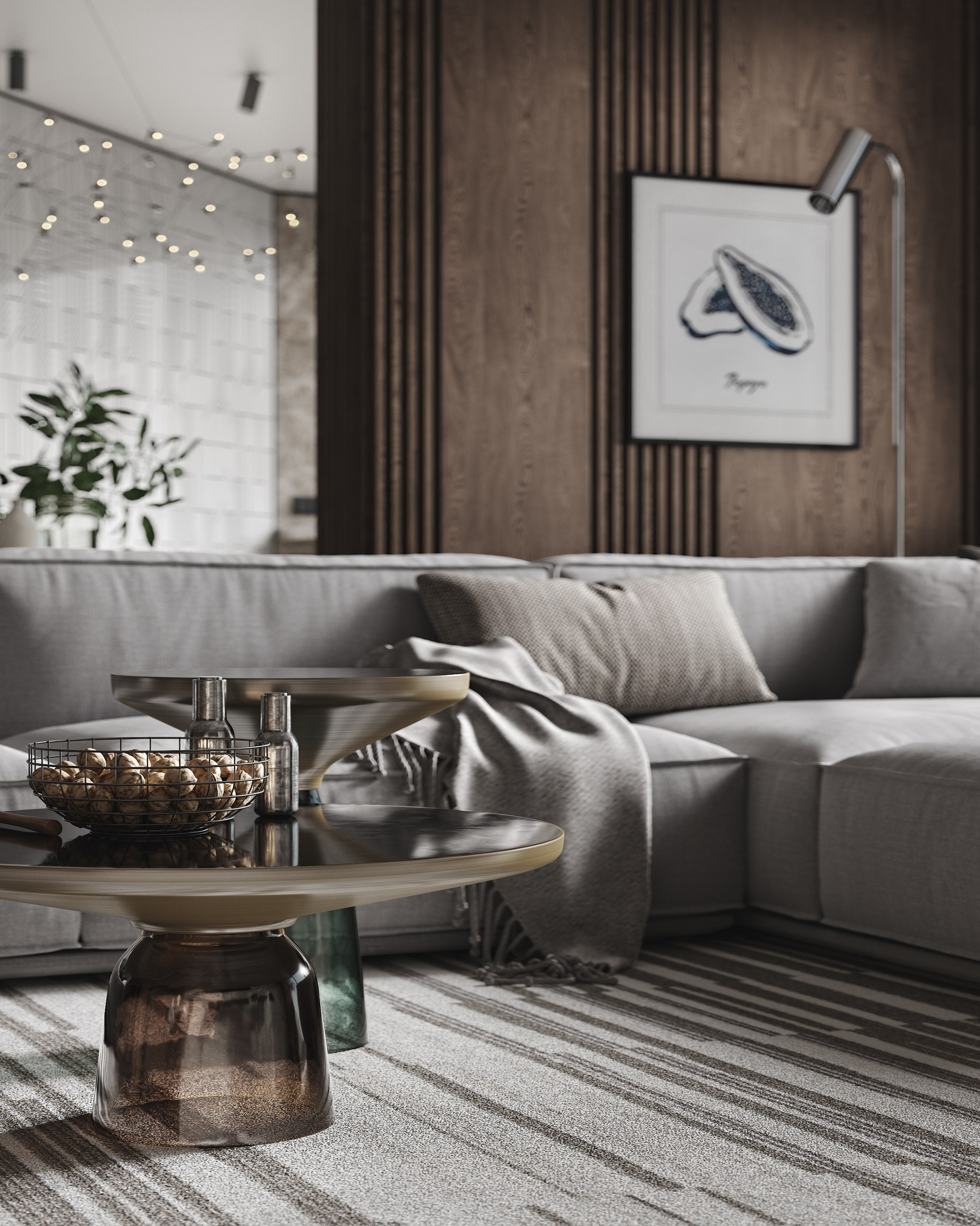 Hudson apartment | for Broken Concept LLC. Interior visualisation | avocado.render