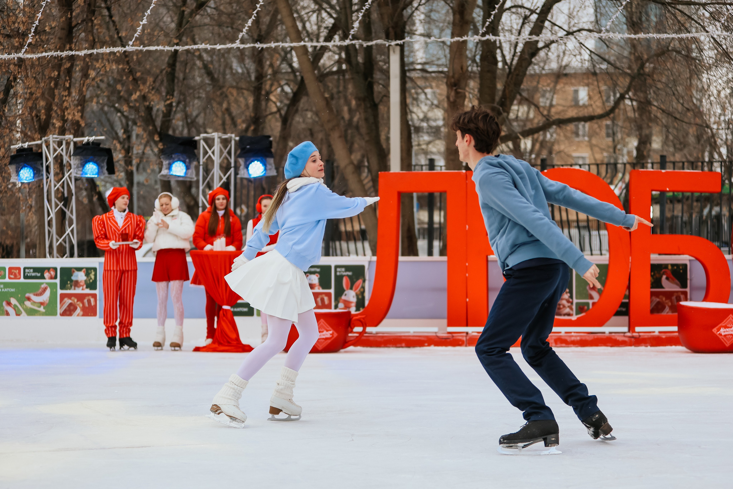 Ледовое шоу Сити каток Московское Чаепитие. Фотограф и видеограф Анна Домашенко
