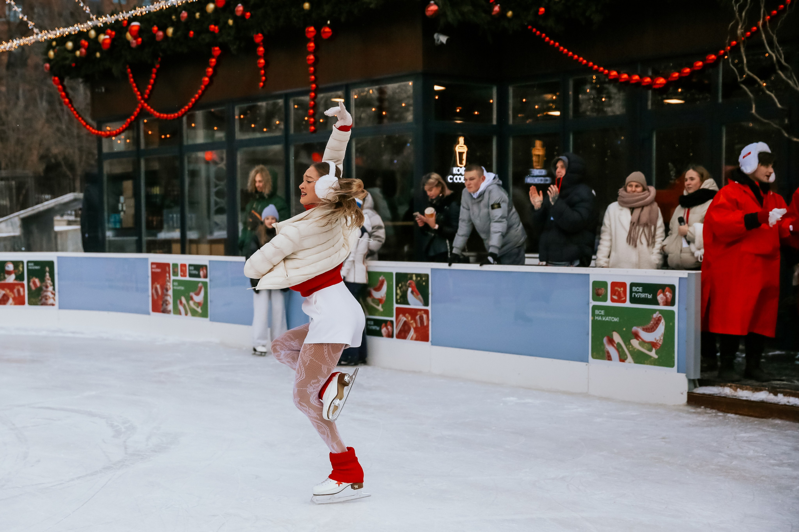 Ледовое шоу Сити каток Московское Чаепитие. Фотограф и видеограф Анна Домашенко