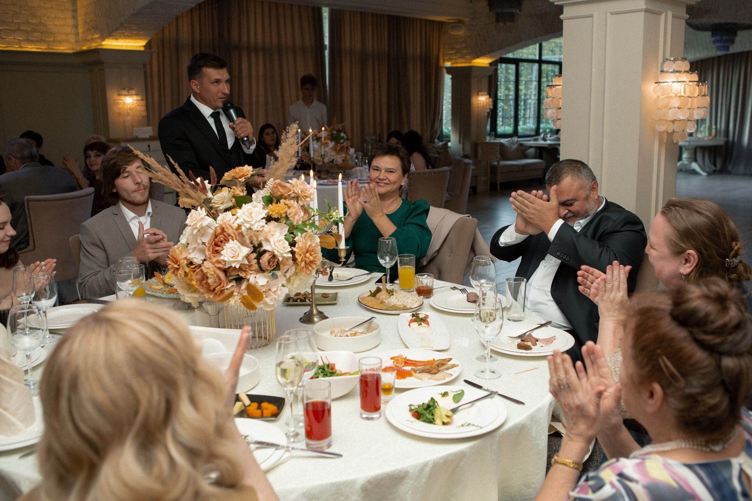 Свадьба с гостями. Свадебный и портретный фотограф Москва