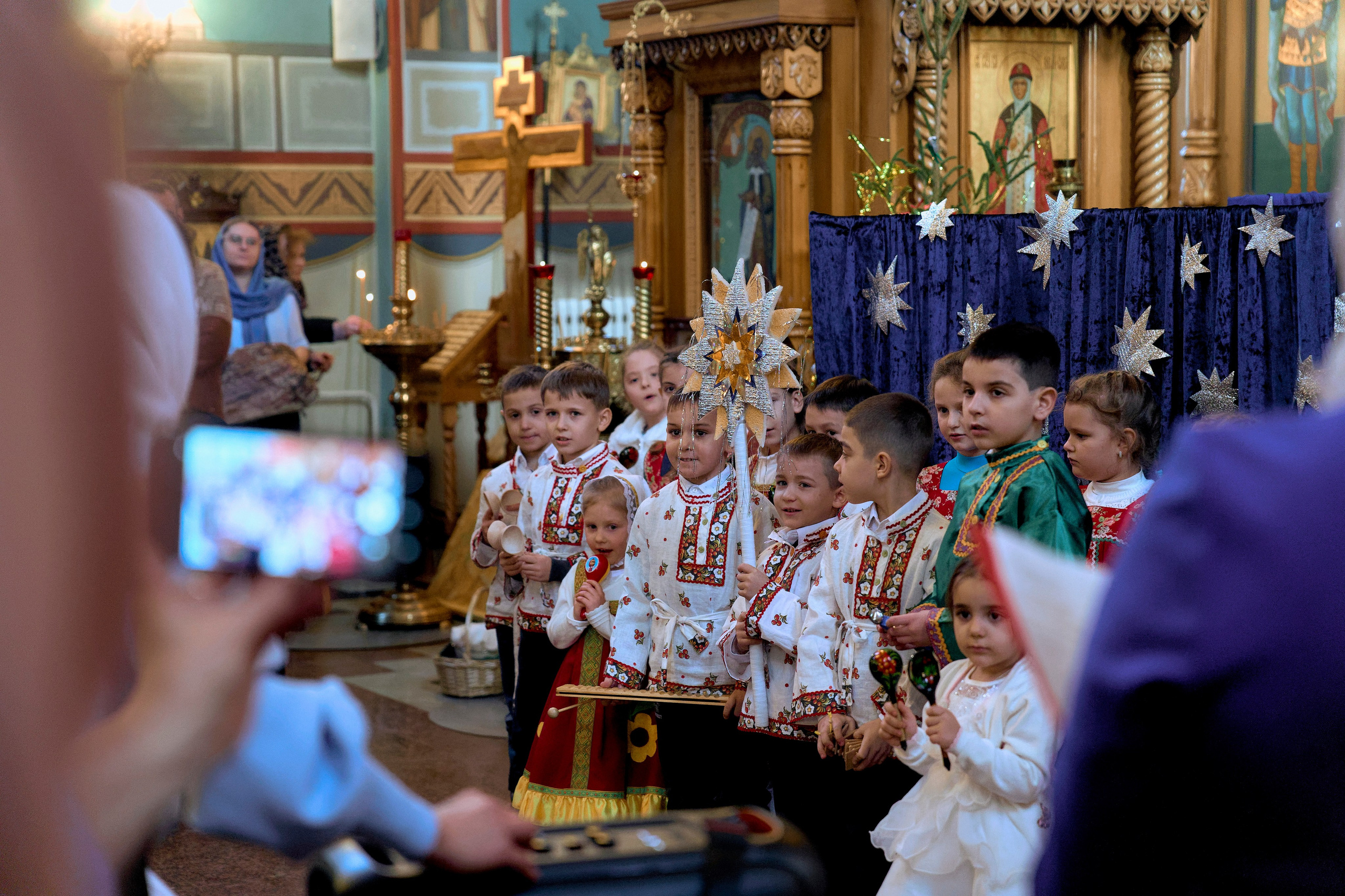 Рождество Христово. Храм во имя святого пророка Божия Илии. Фотограф