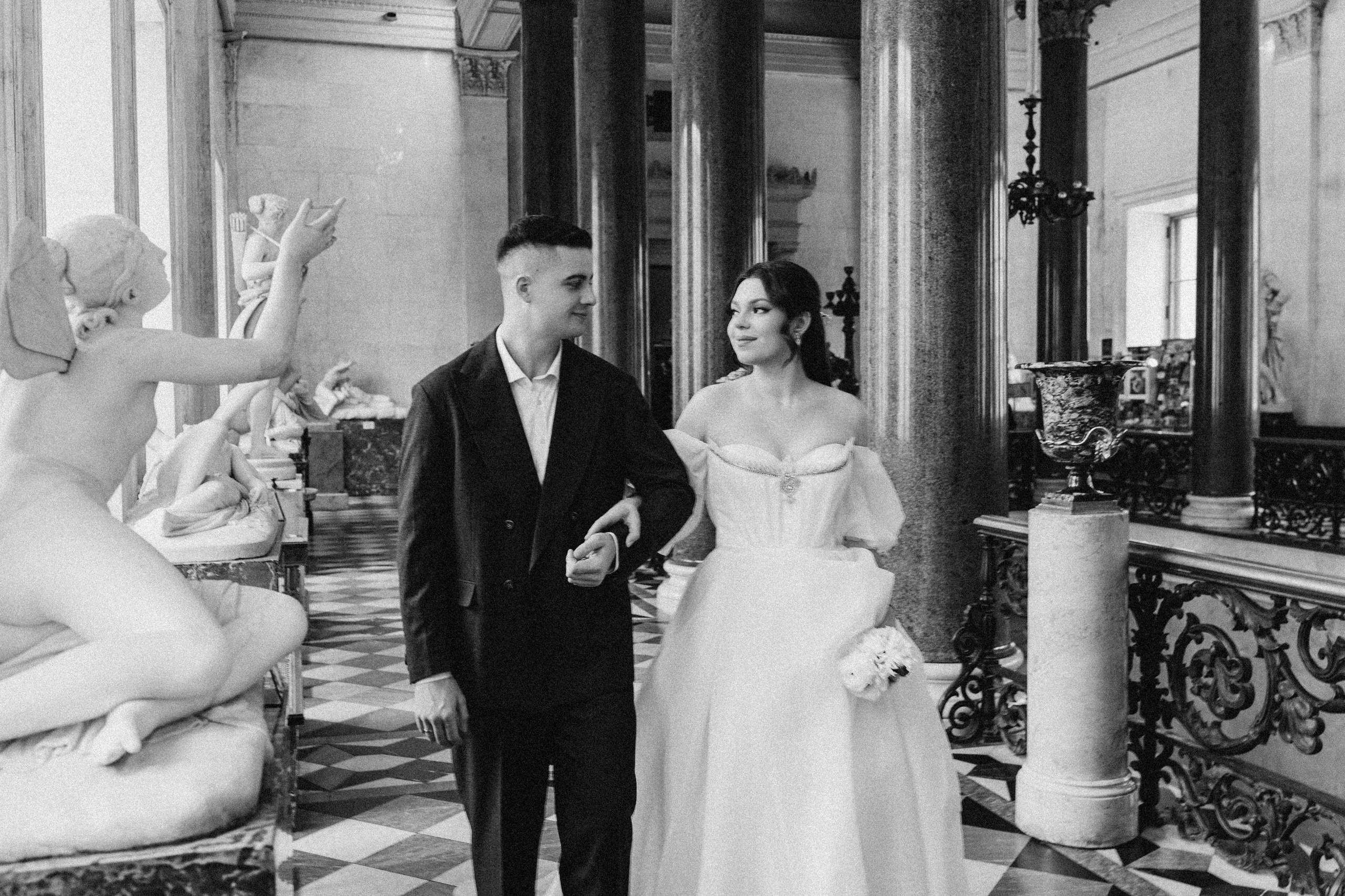 Ксения и Эдуард с пленкой 35 mm. Фотограф в Санкт-Петербурге Юлия Гербель