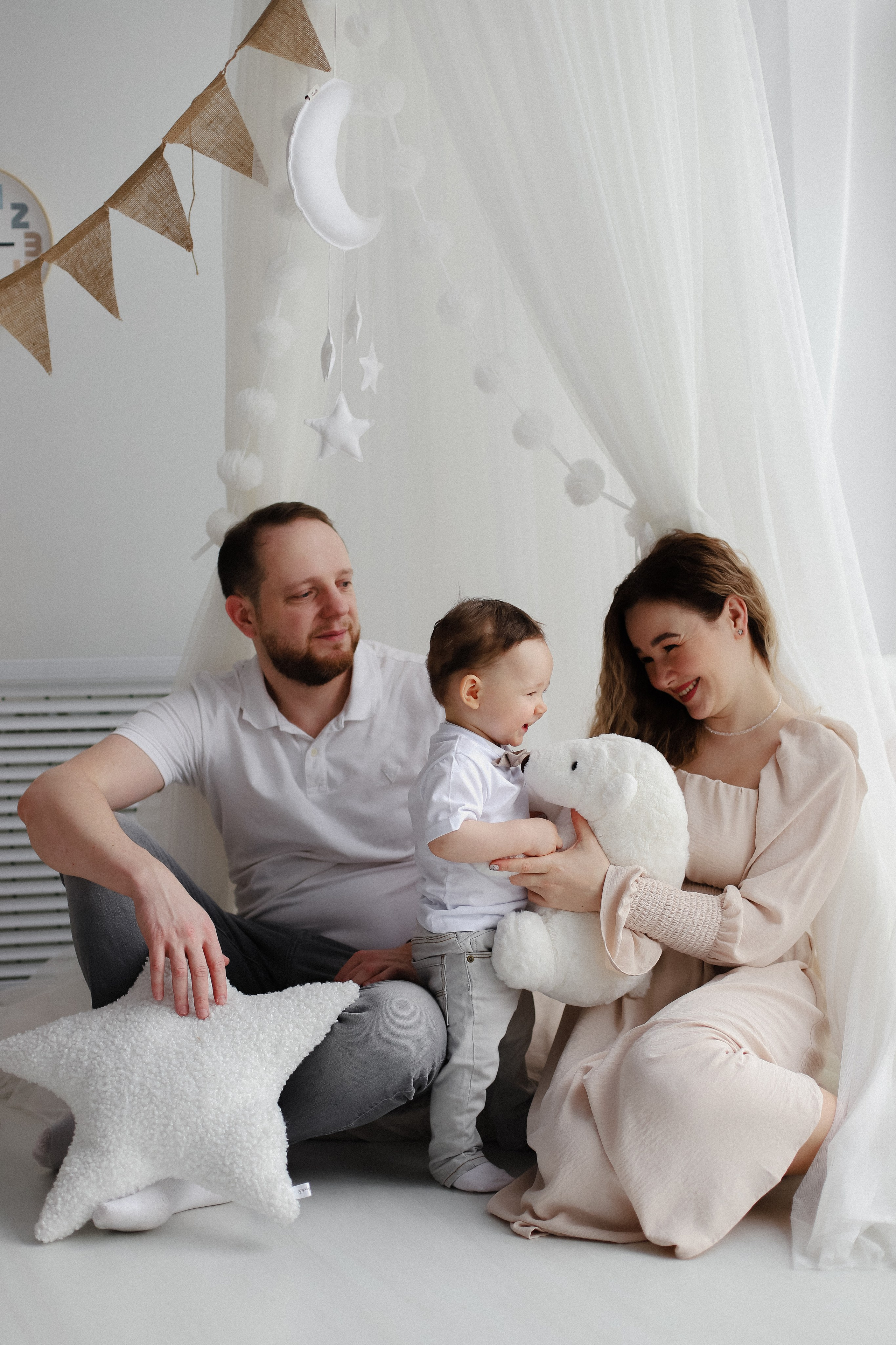 Тимофею 1 год. Фотограф в Алматы и Москве Даша Пушкина