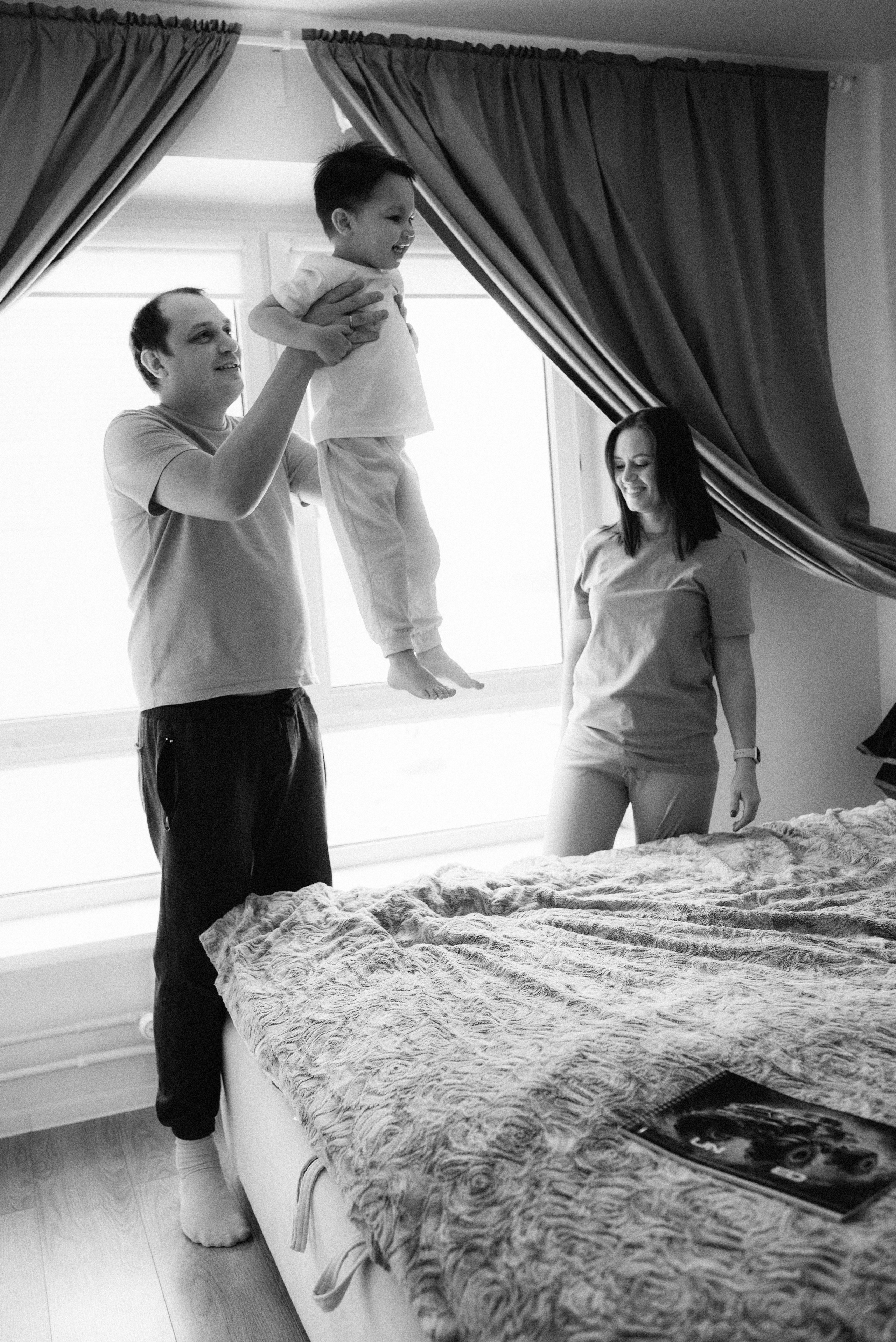 Олег, Мария и Димочка. Семейный фотограф Юлия Власова