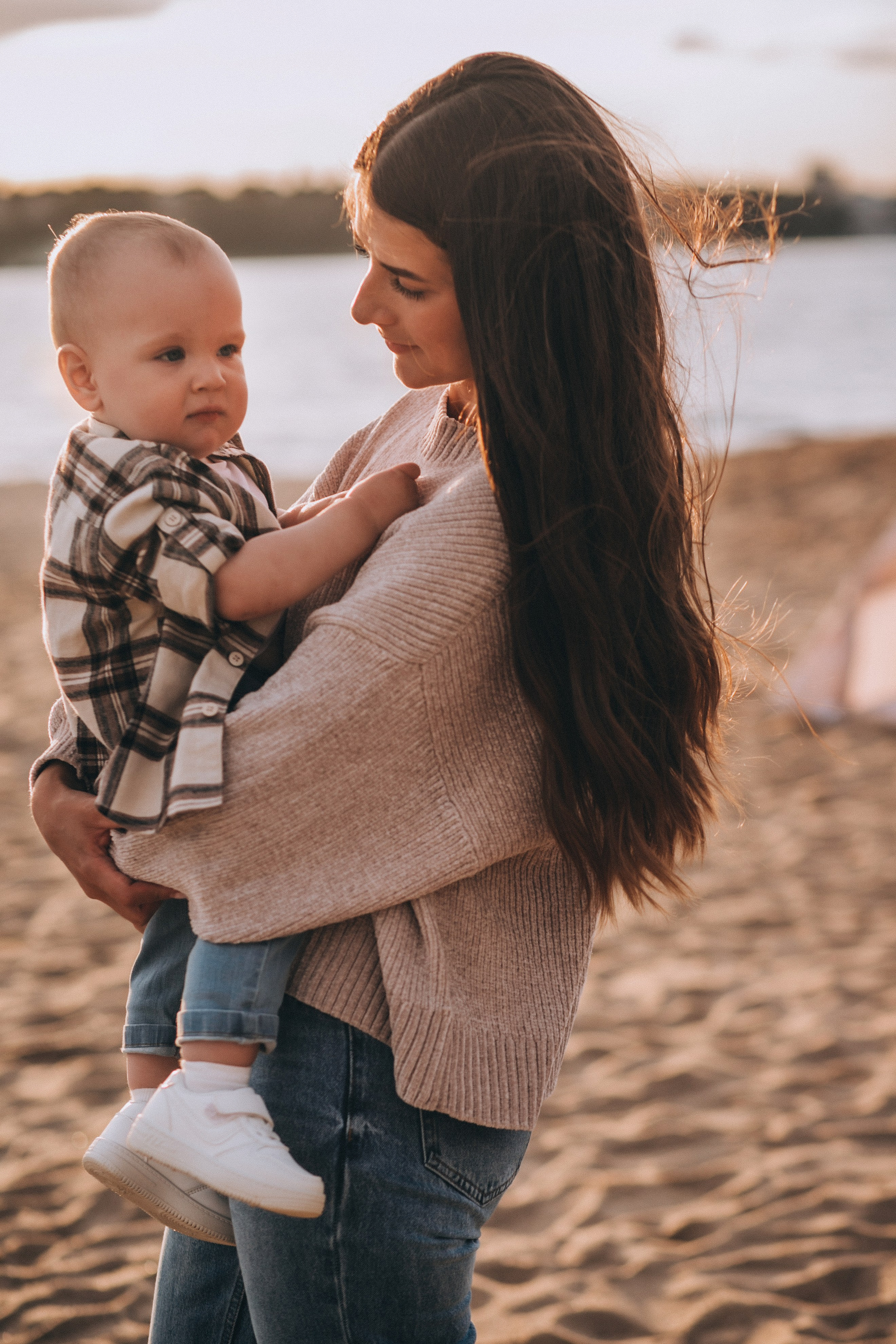 ~ На берегу заката ~. Семейный и детский фотограф в Ярославле