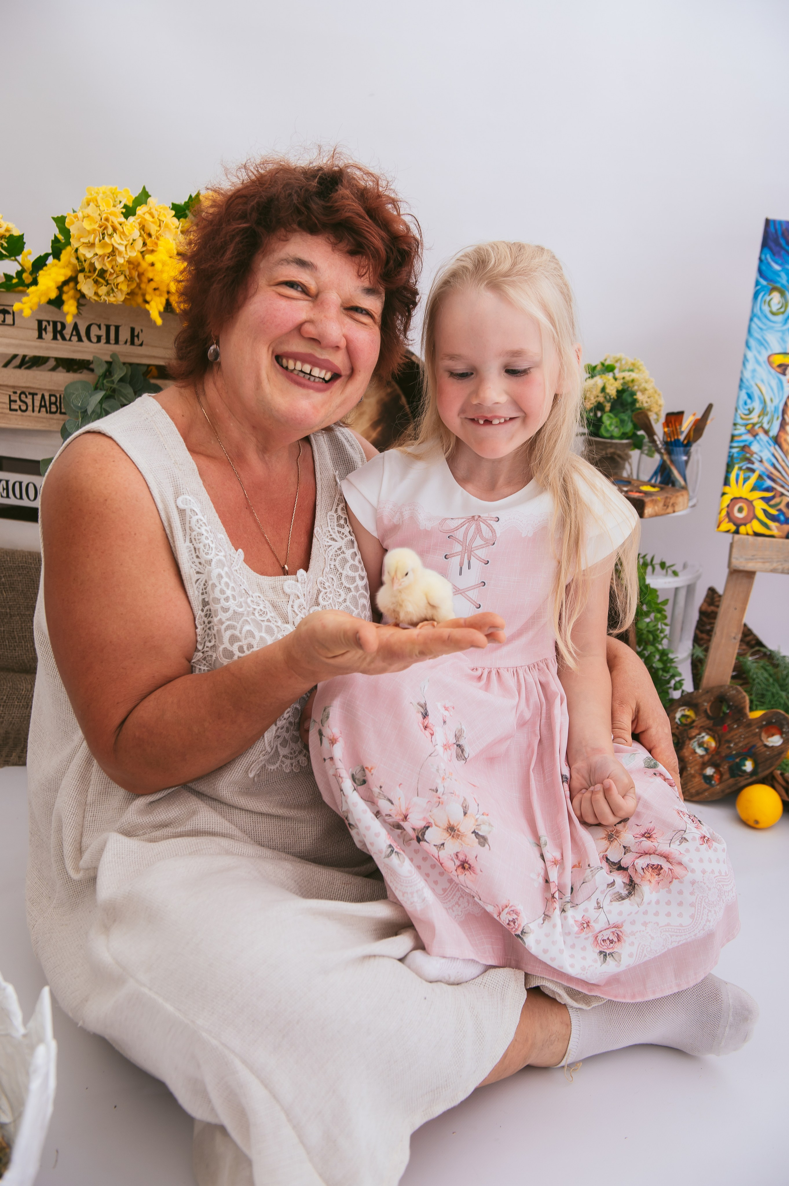 Цыплята. Детский фотограф Магадан