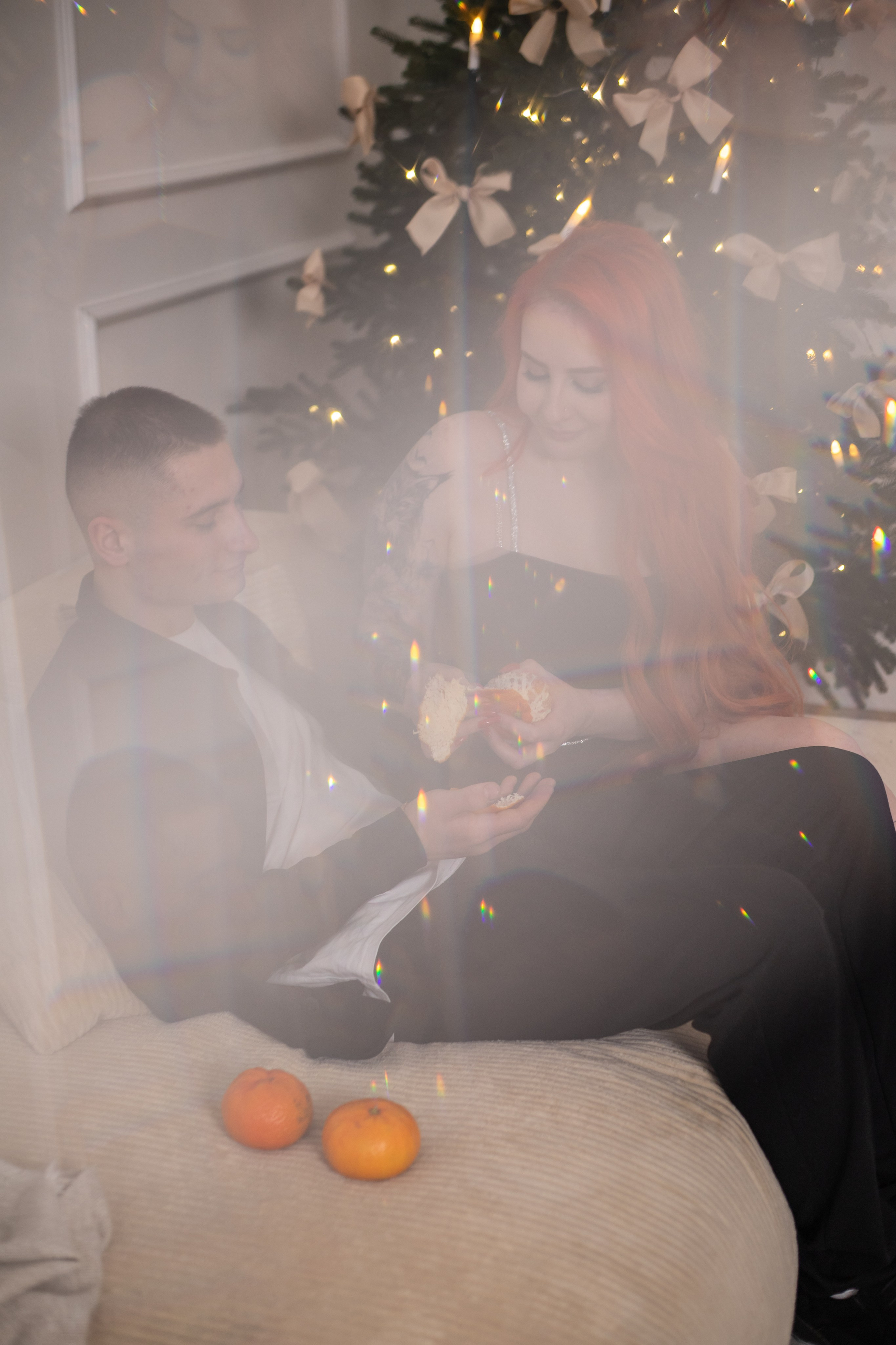 Наташа и Сергей. Парная новогодняя фотосессия. Фотограф Киржач/Москва_Екатерина Мартынова