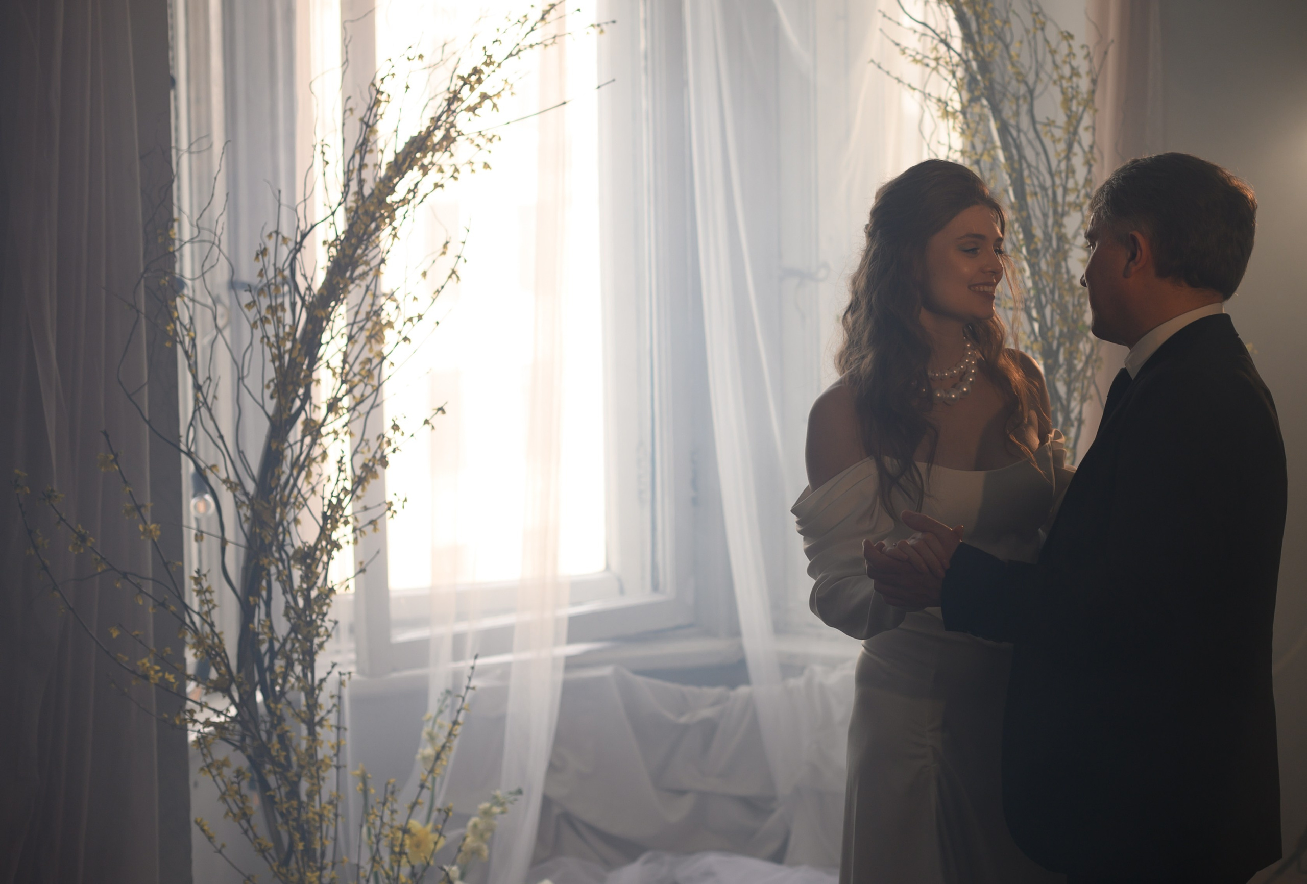 Питерский свадебный ужин и крыши…). Свадебный фотограф Тюмень Анастасия Битная