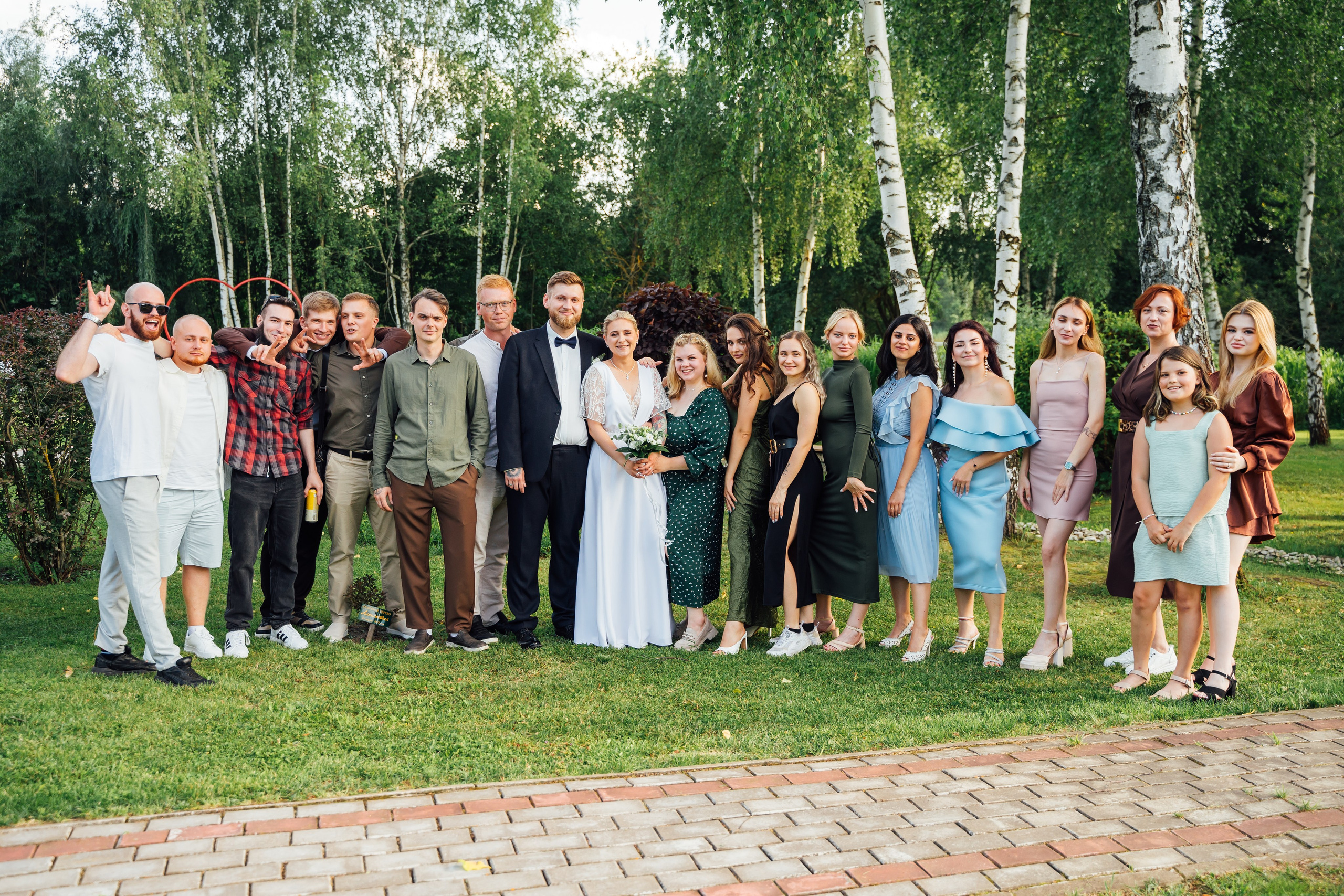 Дмитрий и Елизавета — свадебный день 25.07.2025. Свадебный фотограф в Коломне, Воскресенске, Егорьевске Владимир Петров