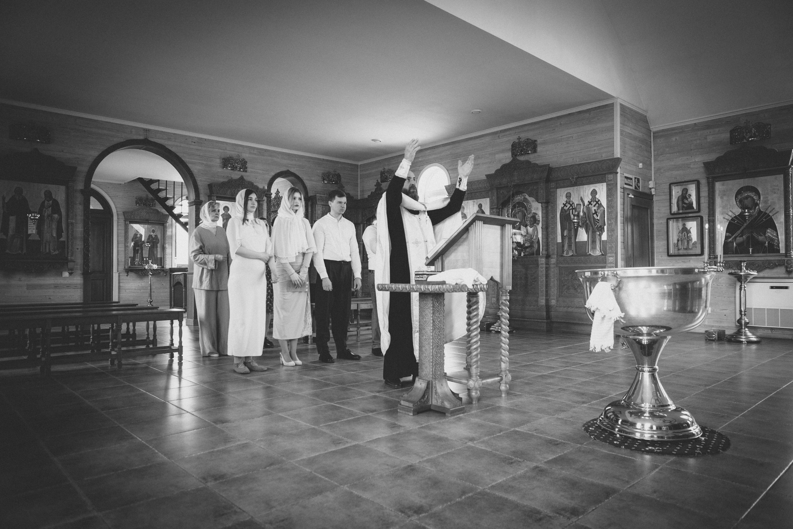 Крещение Льва. Семейный фотограф и фотограф на роды в Ростове-на-Дону Мухина Виктория
