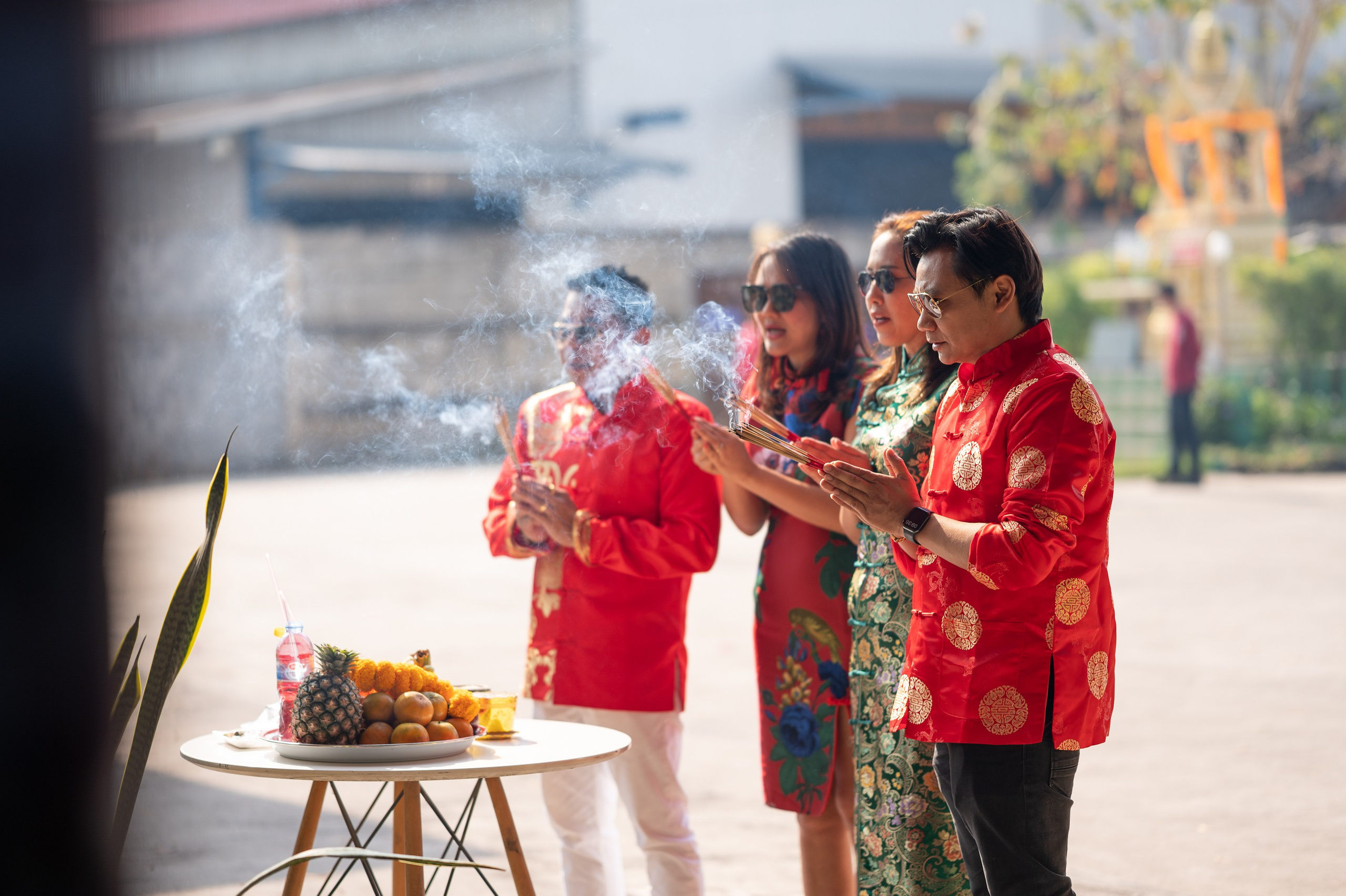 Китайский новый год в компании (Тайланд). Мир живой фотографии о Вас и для Вас