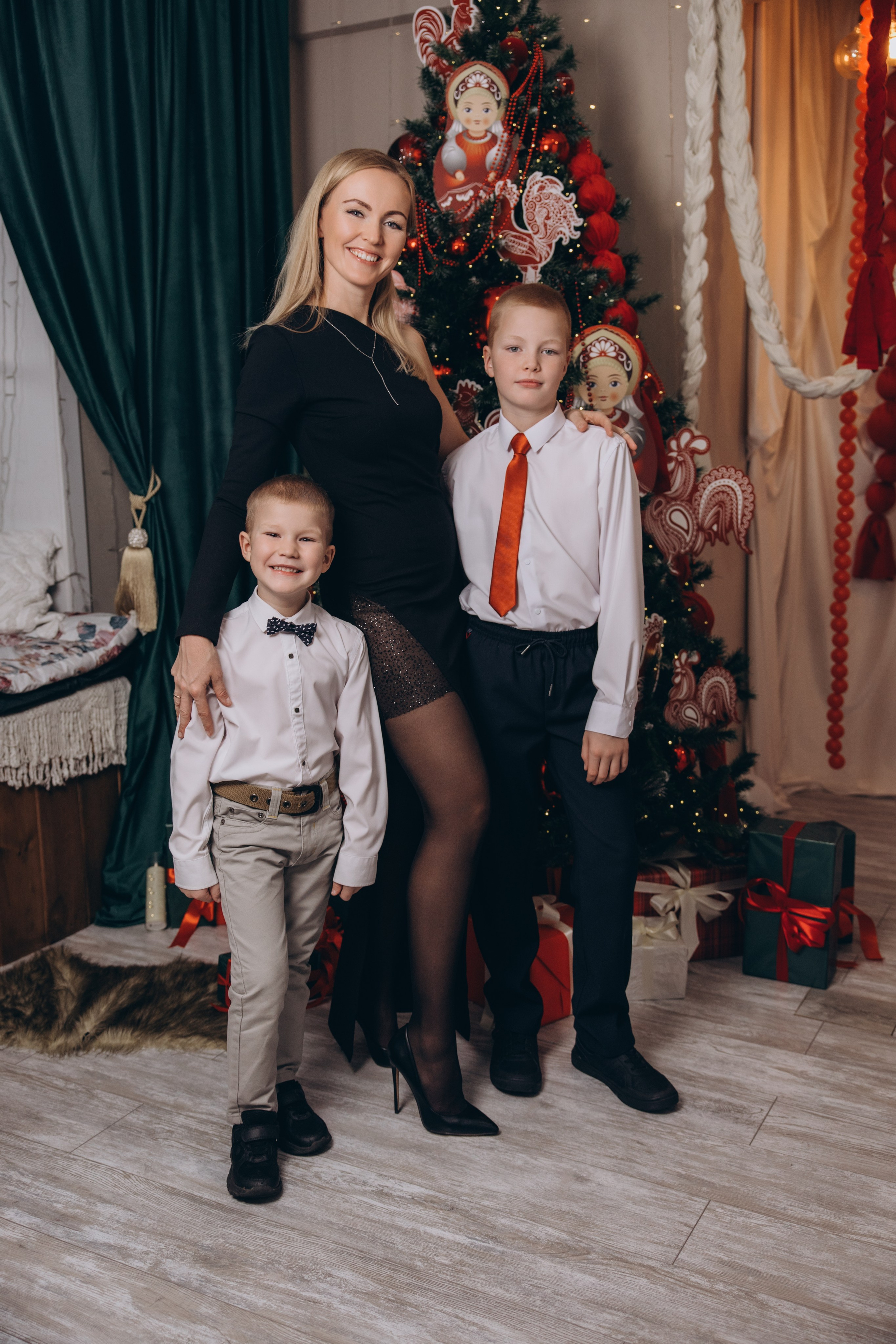 Новогодние истории в студии 8 этаж. Свадебный, семейный фотограф в Иркутске Светлана Макаричева