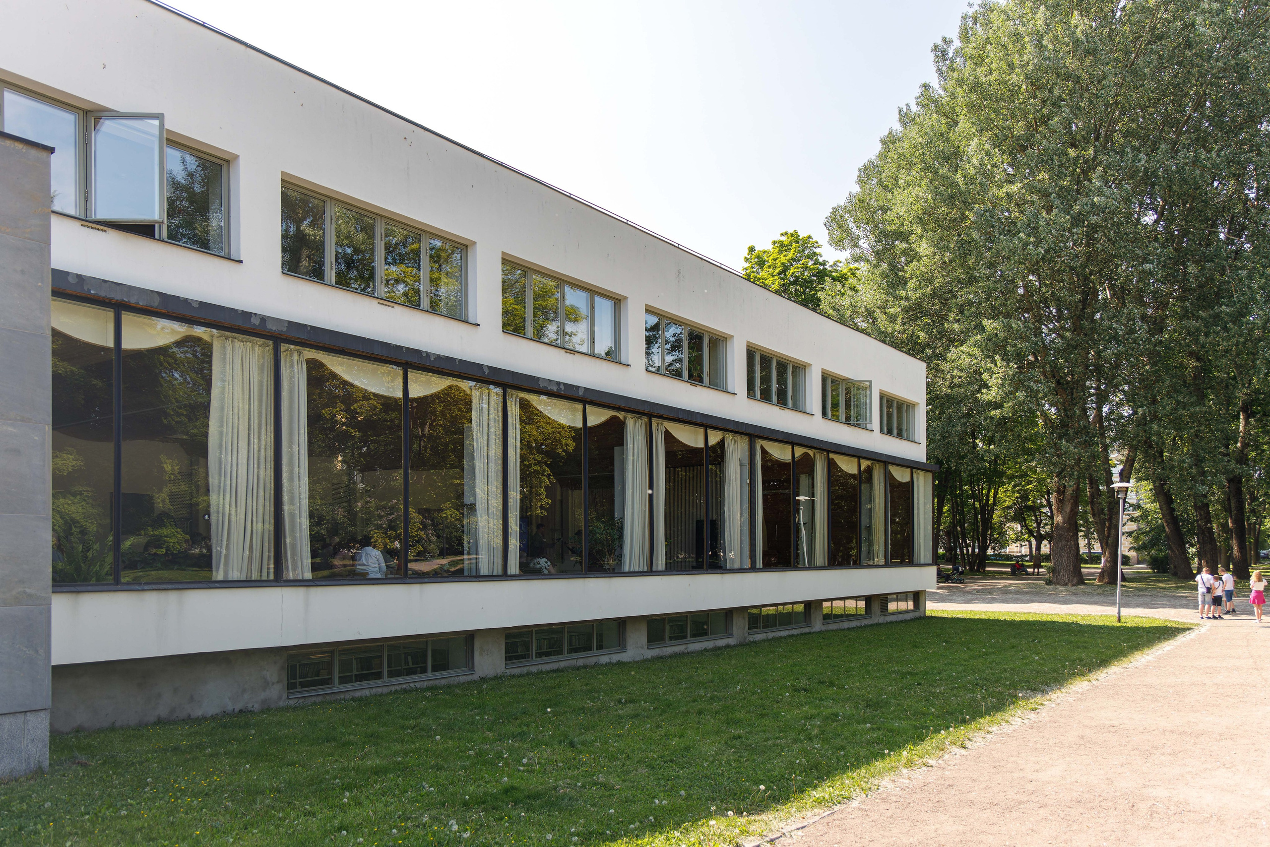 Центральная городская библиотека Алвара Аалто в Выборге. Фотограф Балаев Михаил