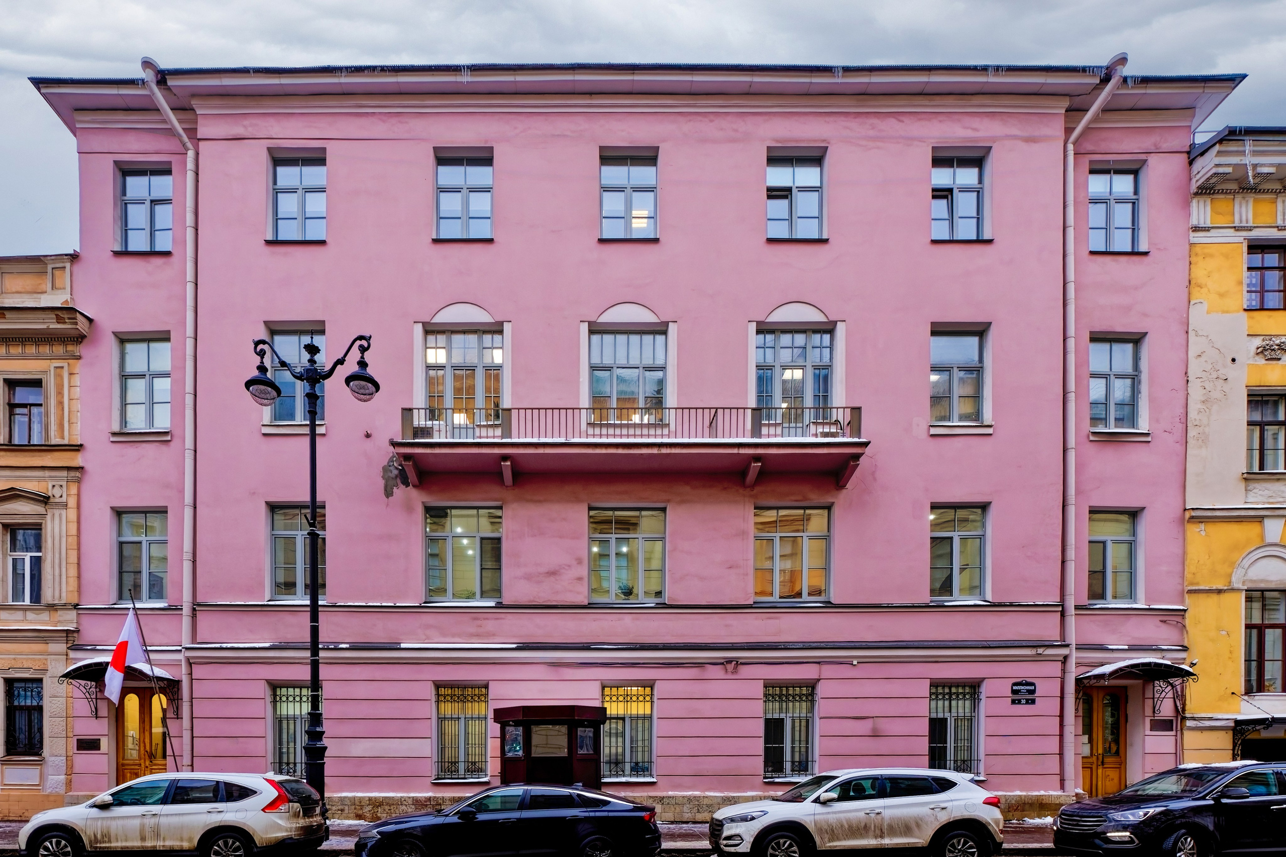 Санкт-Петербург, улица Миллионная, дом 30. Генеральное консульство Японии в Санкт-Петербурге, 1875 год. 