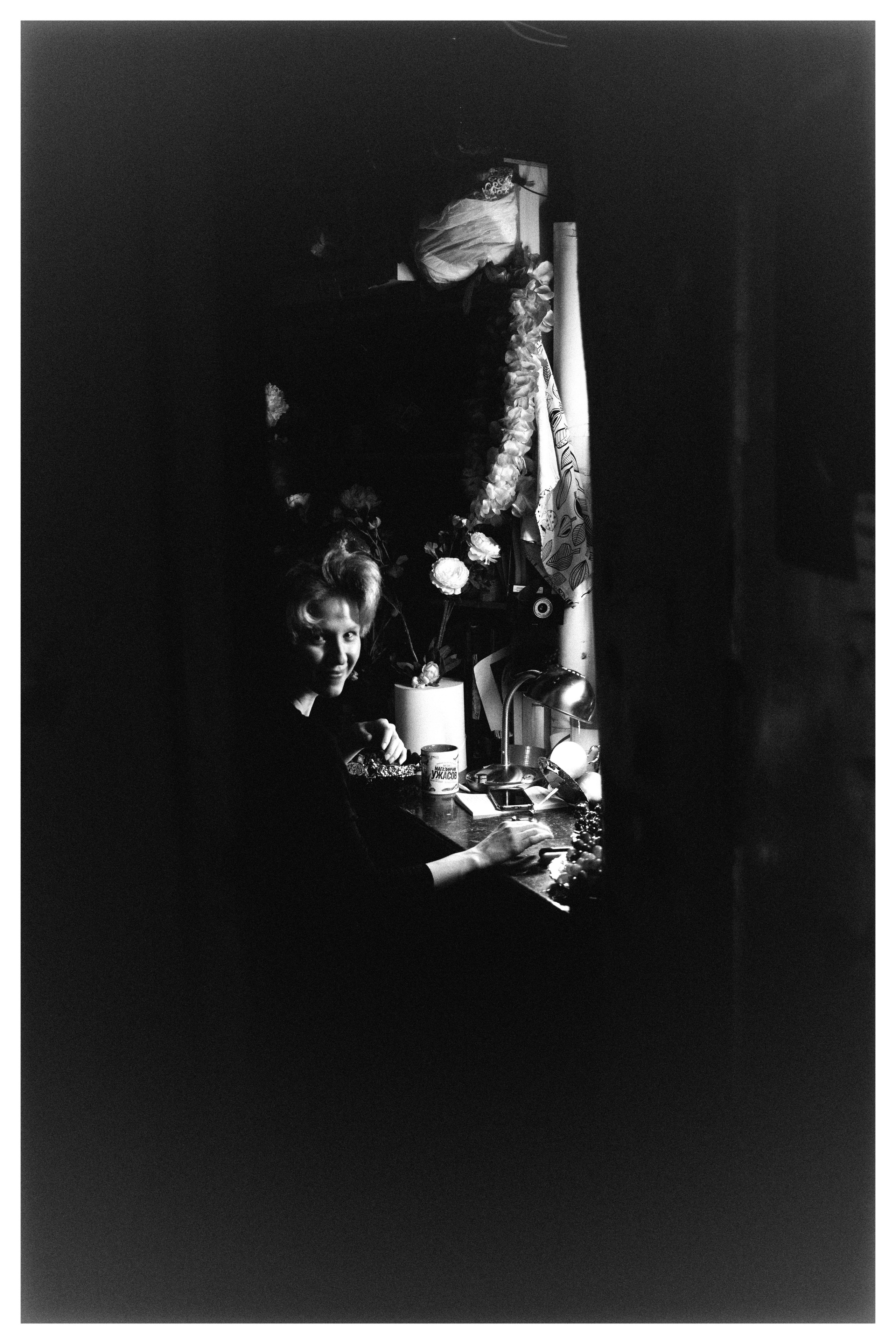 Theatre backstages. Portrait and backstage photographer Nina Crane