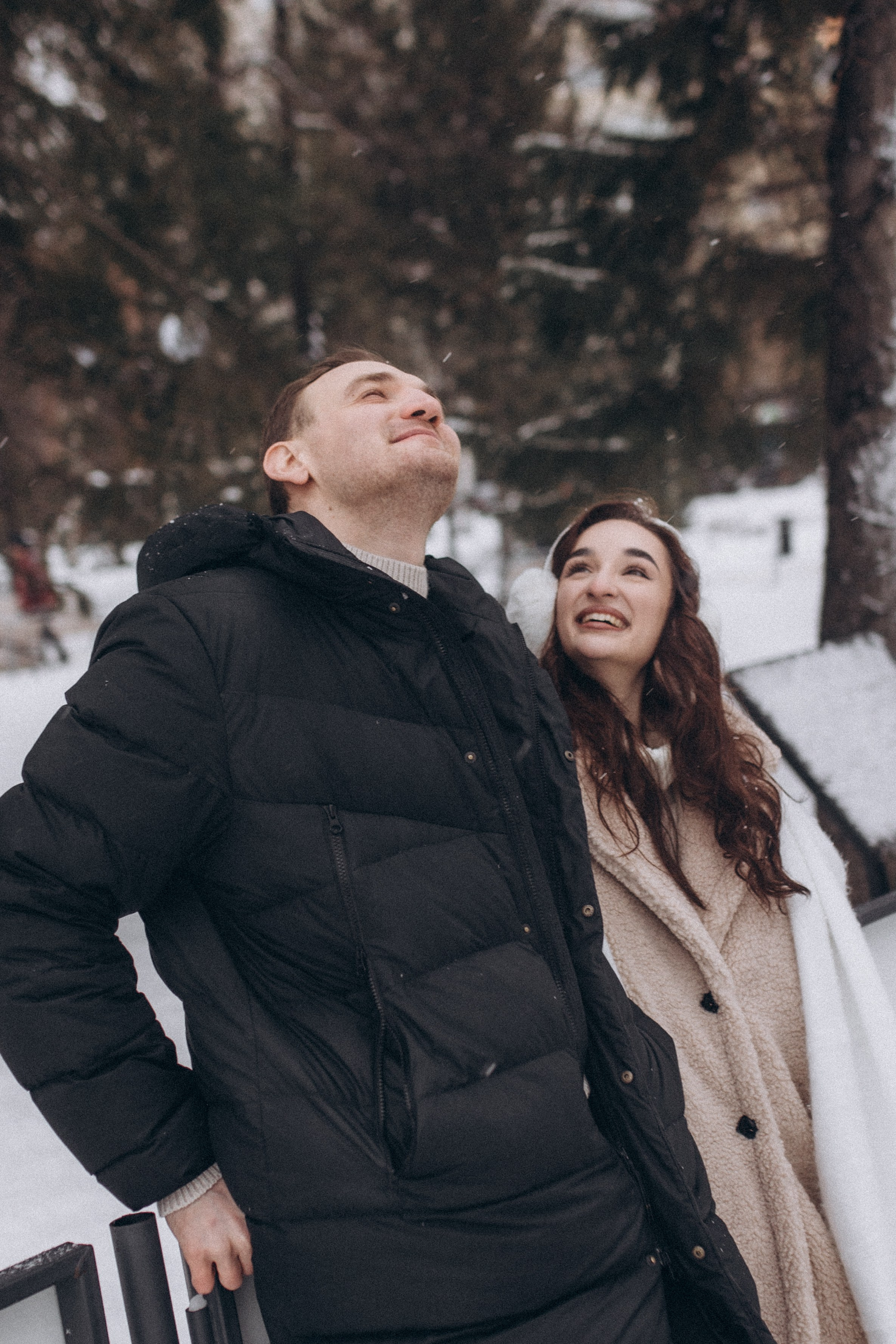 Зимняя история любви. Семейный фотограф lifestyle в Новосибирске Елена Шпилевая