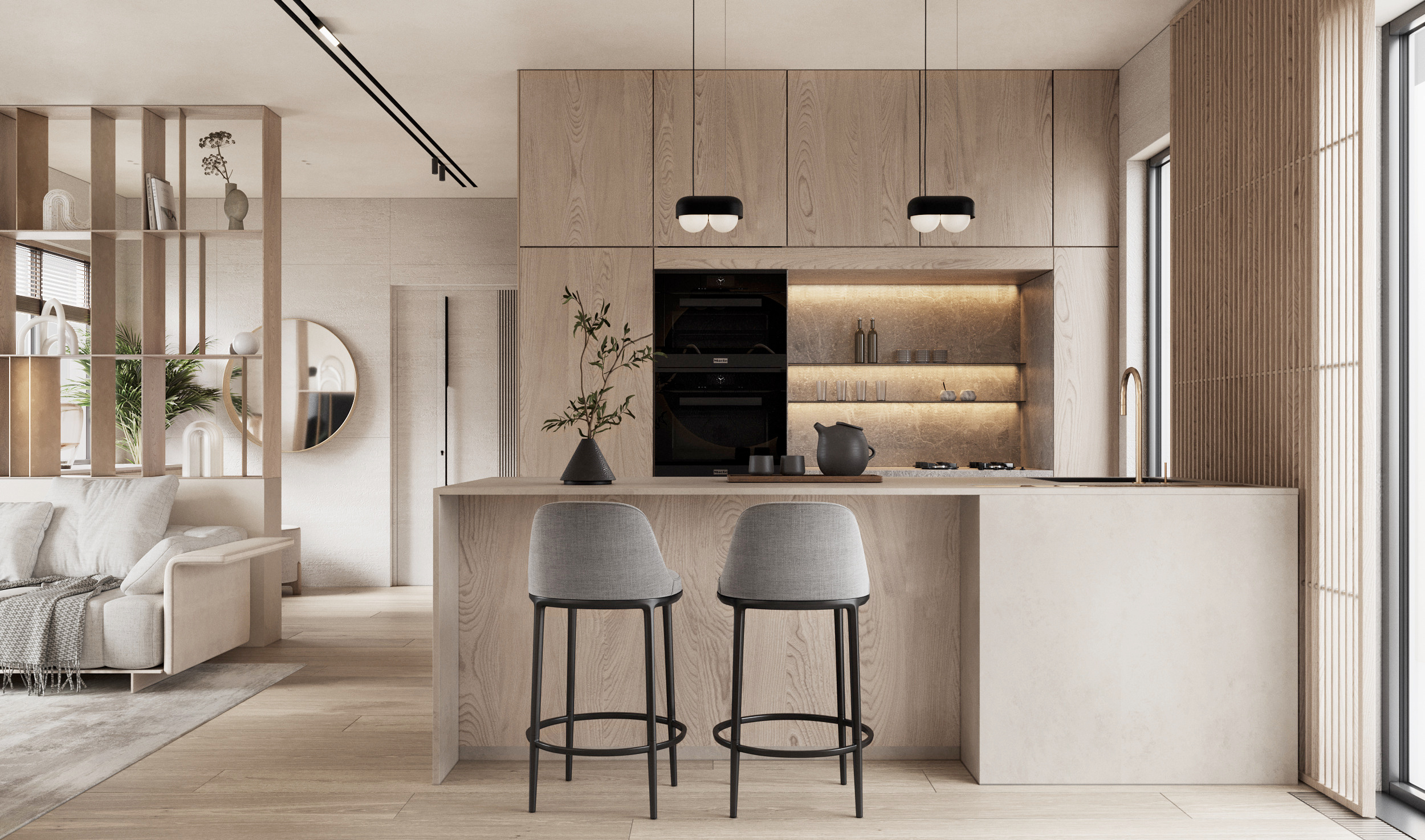 New Day. Branding and Interiors