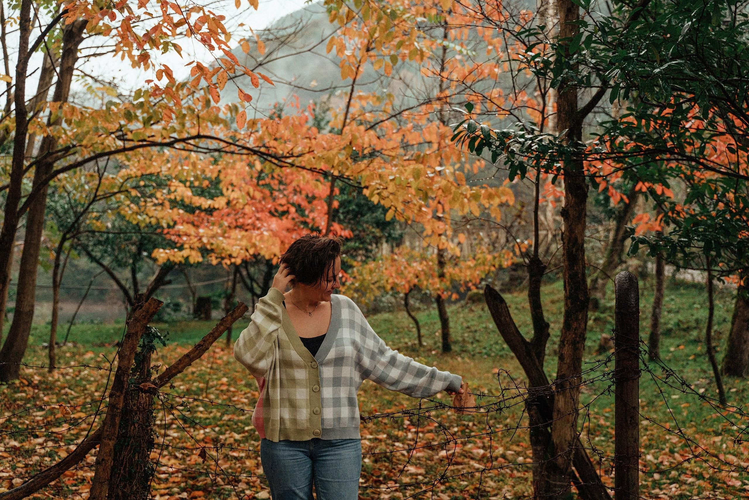 Lisa & Lyuba 🍁 Mirveti waterfall. Sergei Otkrytyi photographer art | live in Batumi & Tbilisi
