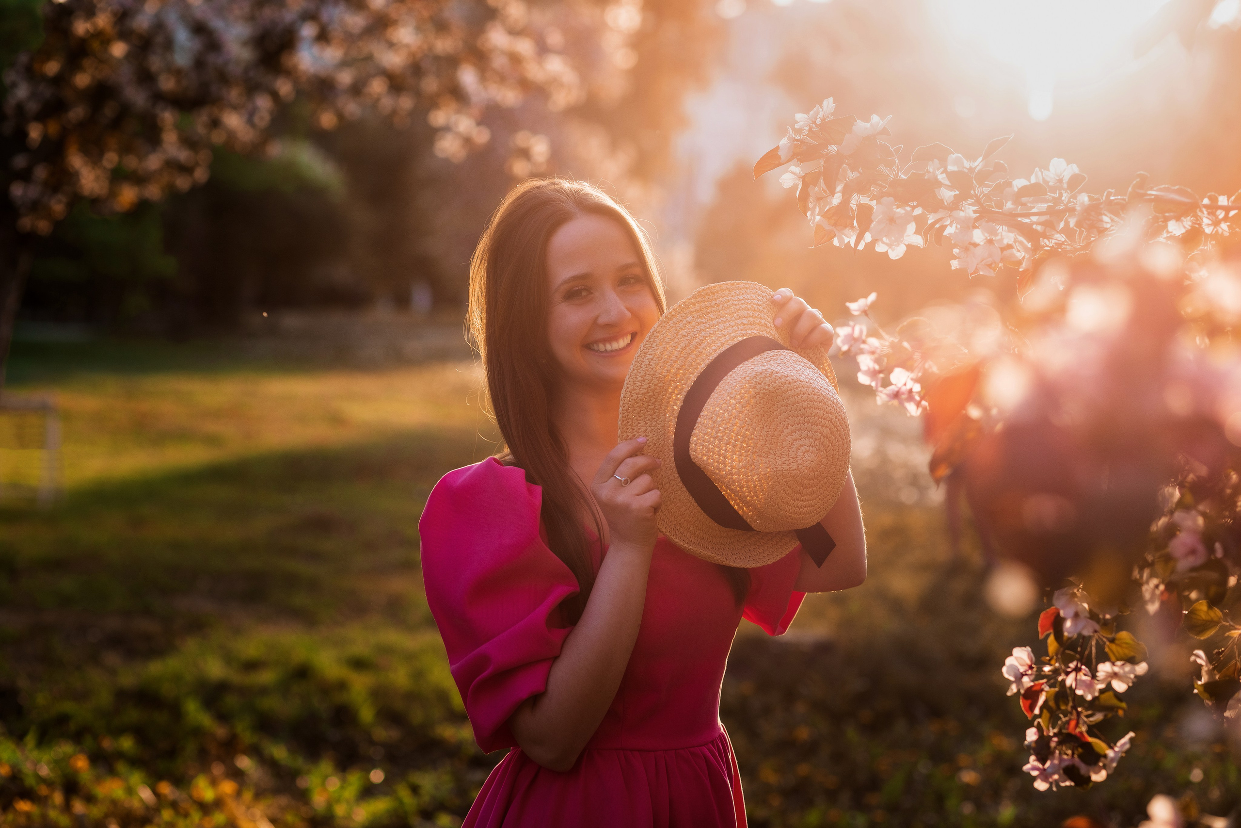 Алёна. Фотосессия в яблонях. Семейный и детский фотограф в Екатеринбурге Оксана Пипкина