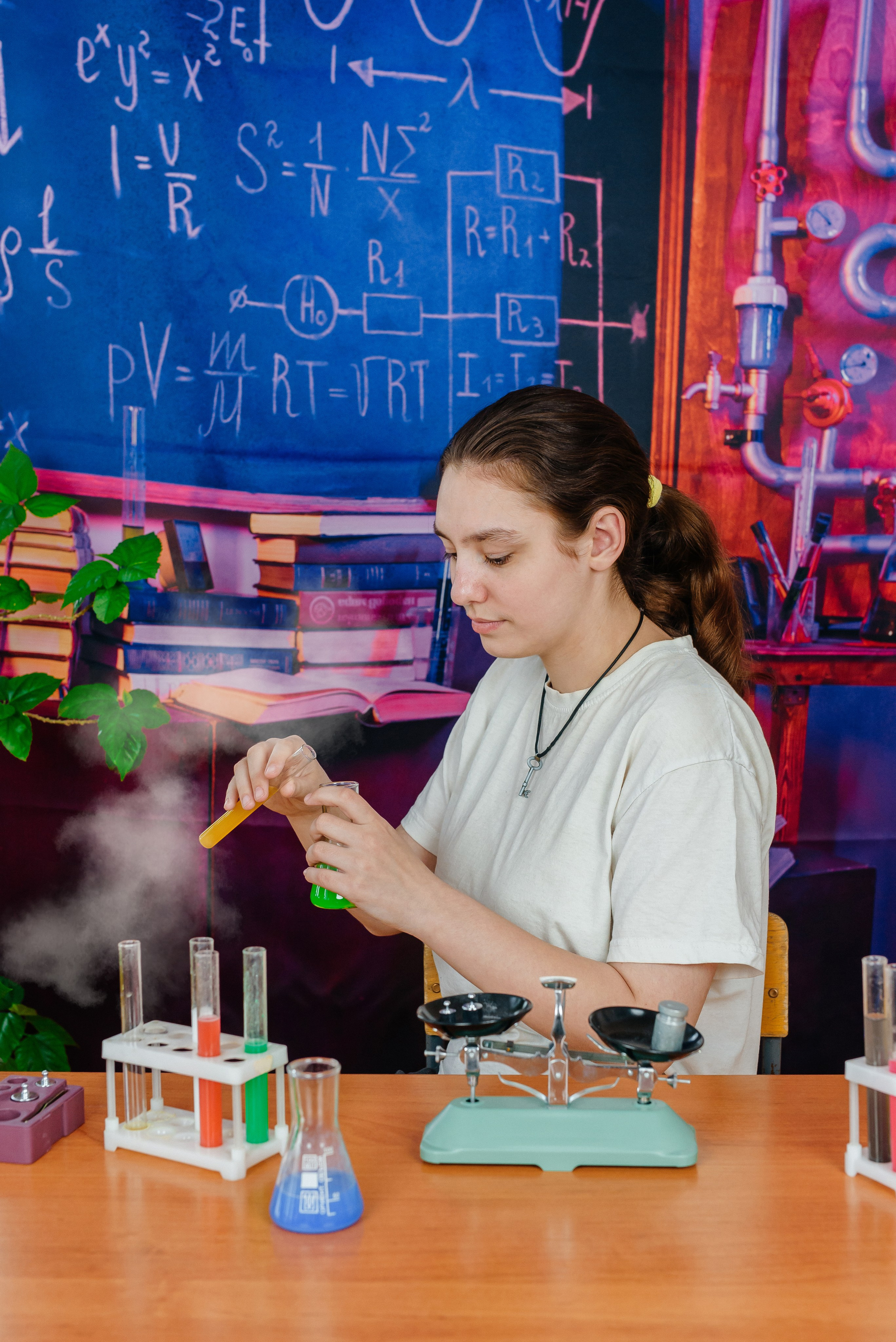 Урок химии. Семейный фотограф в Барнауле