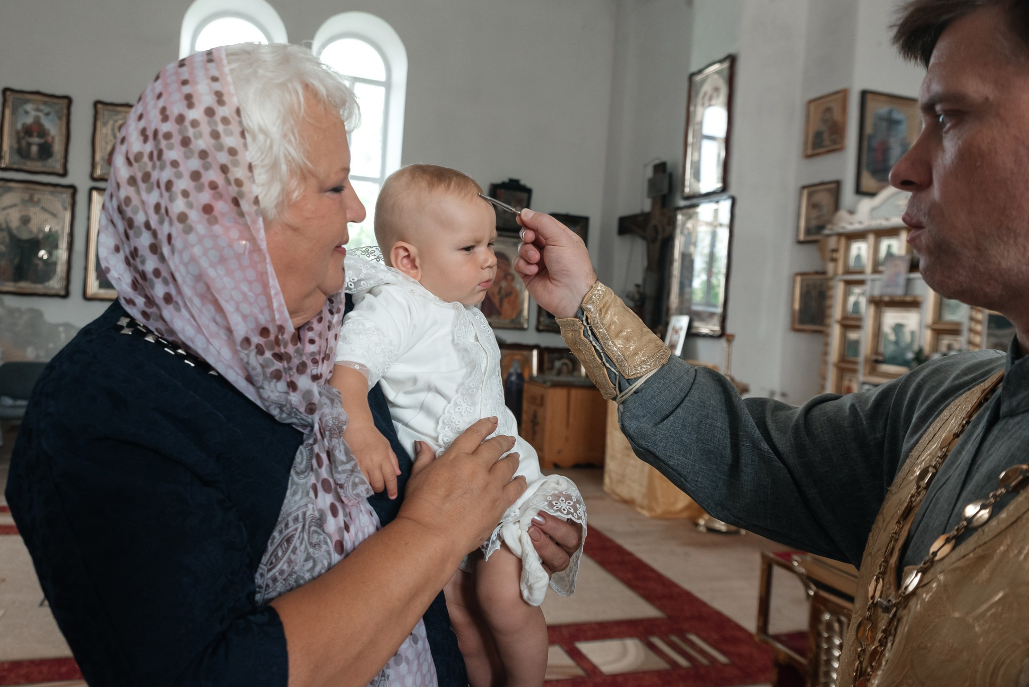 Фотосъемка крещения. Свадебный и семейный фотограф из Санкт-Петербурга Климов Анатолий