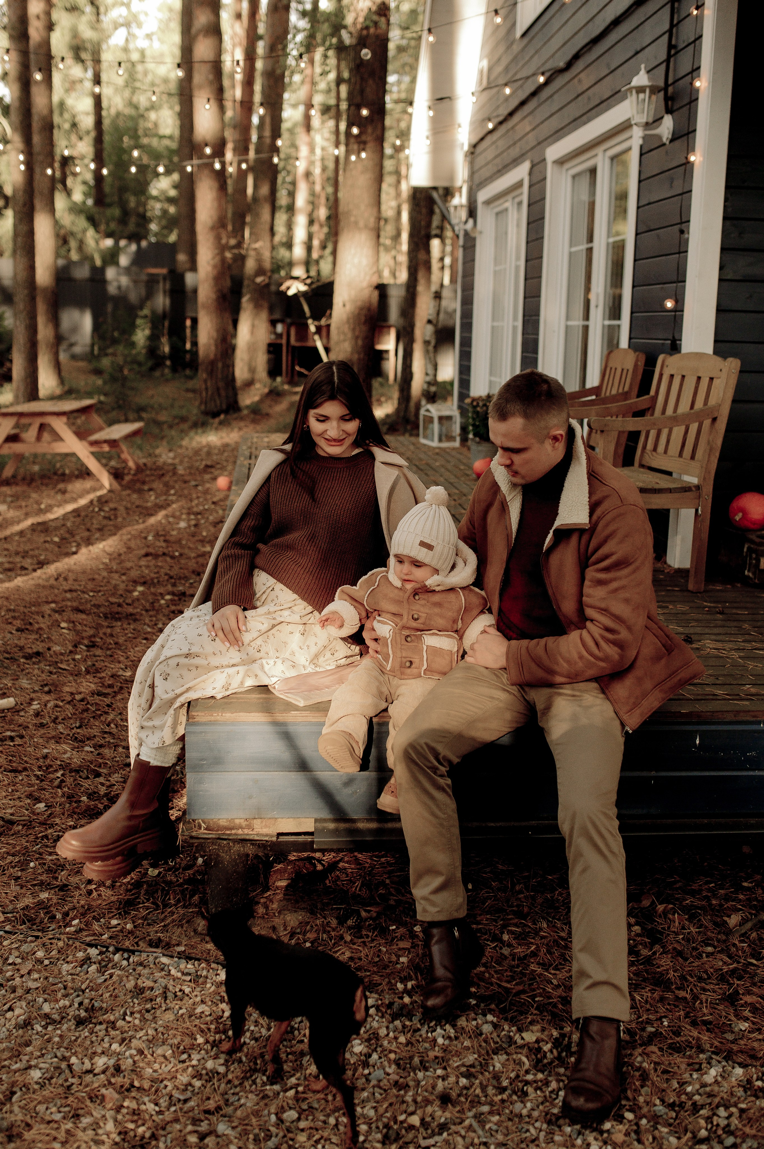 Осенним днем в теплых объятиях. Фотограф Мария Стрелкова