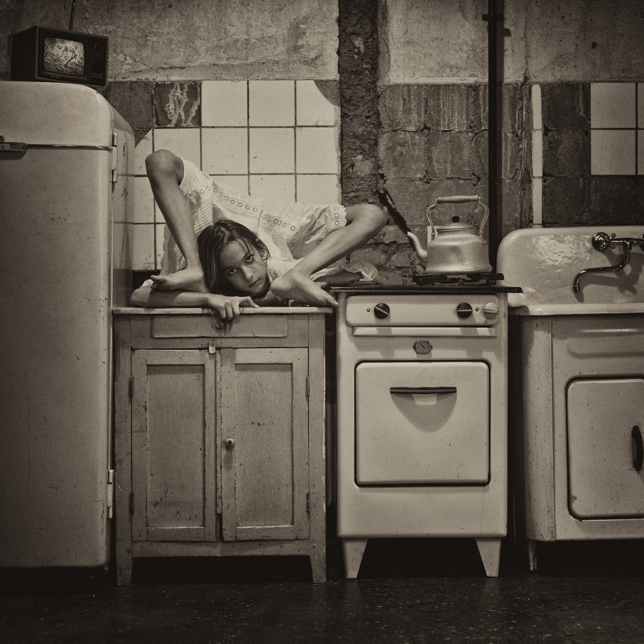 Алисия и ее демон. Фотограф Илиjа Бандорин