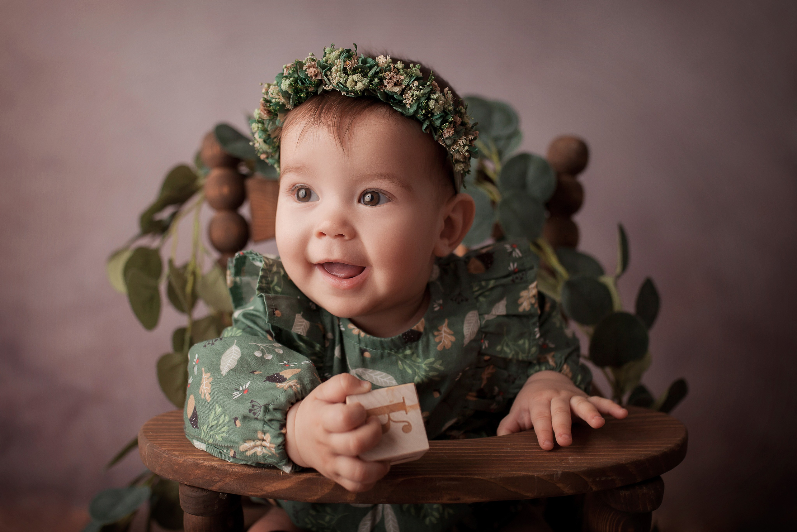 София, 6 месяцев. Фотограф новорожденных в Новокузнецке Анна Горошникова