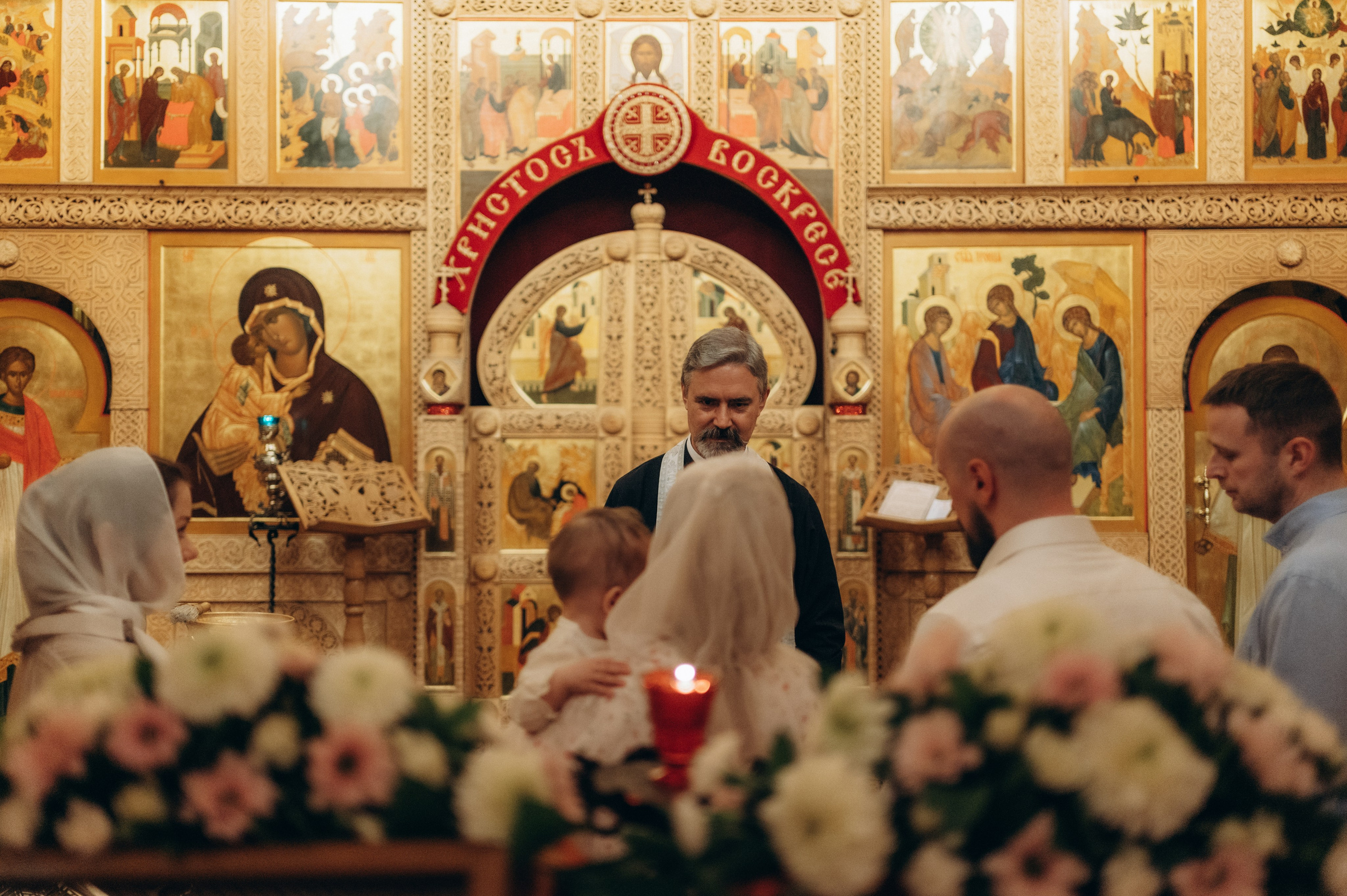 Крещение Миланы (Храм Всех Святых). Семейный фотограф в Минске Дарья Дреко