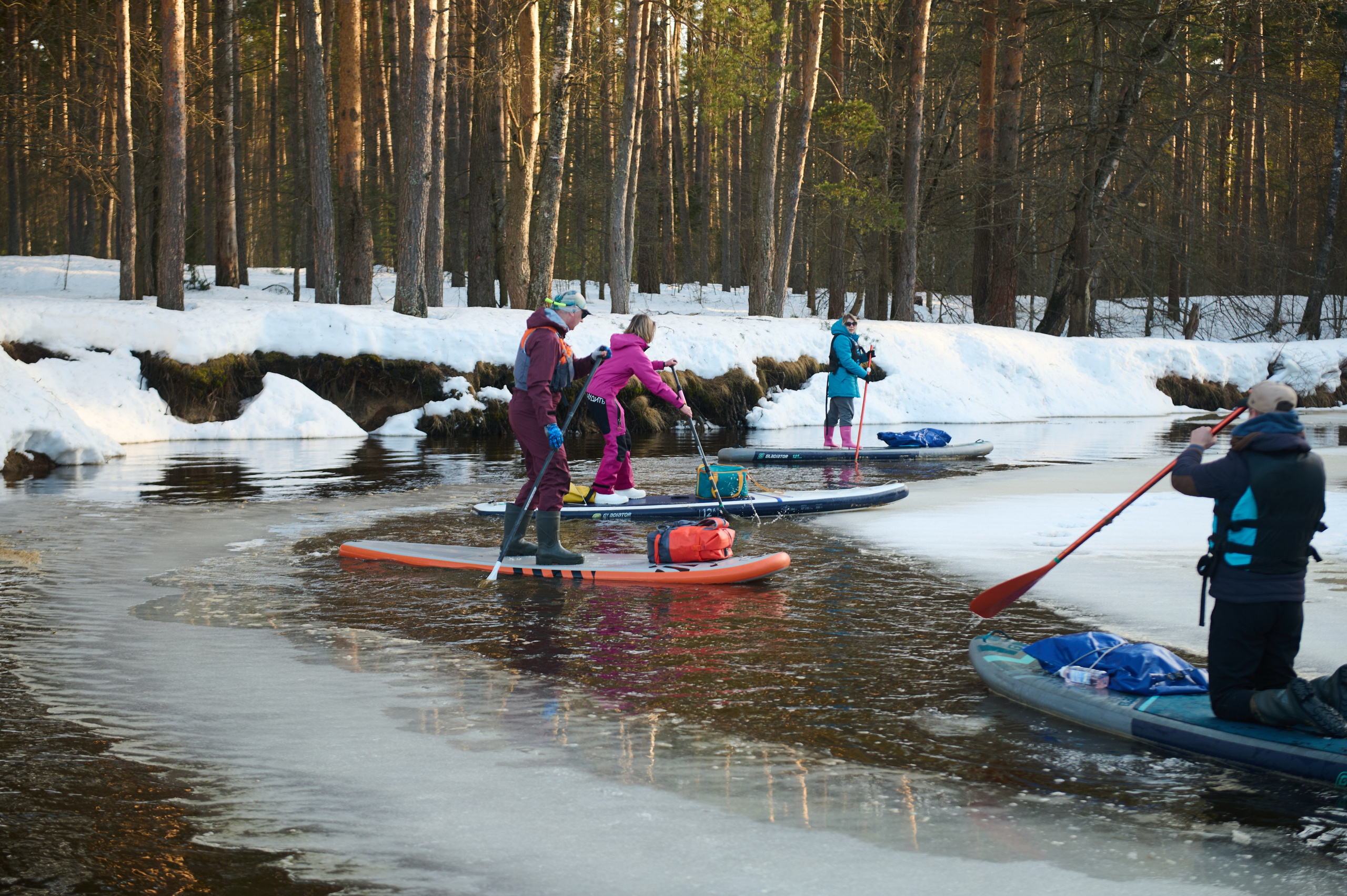 Первый весенний сплав р. Нерская. Главная