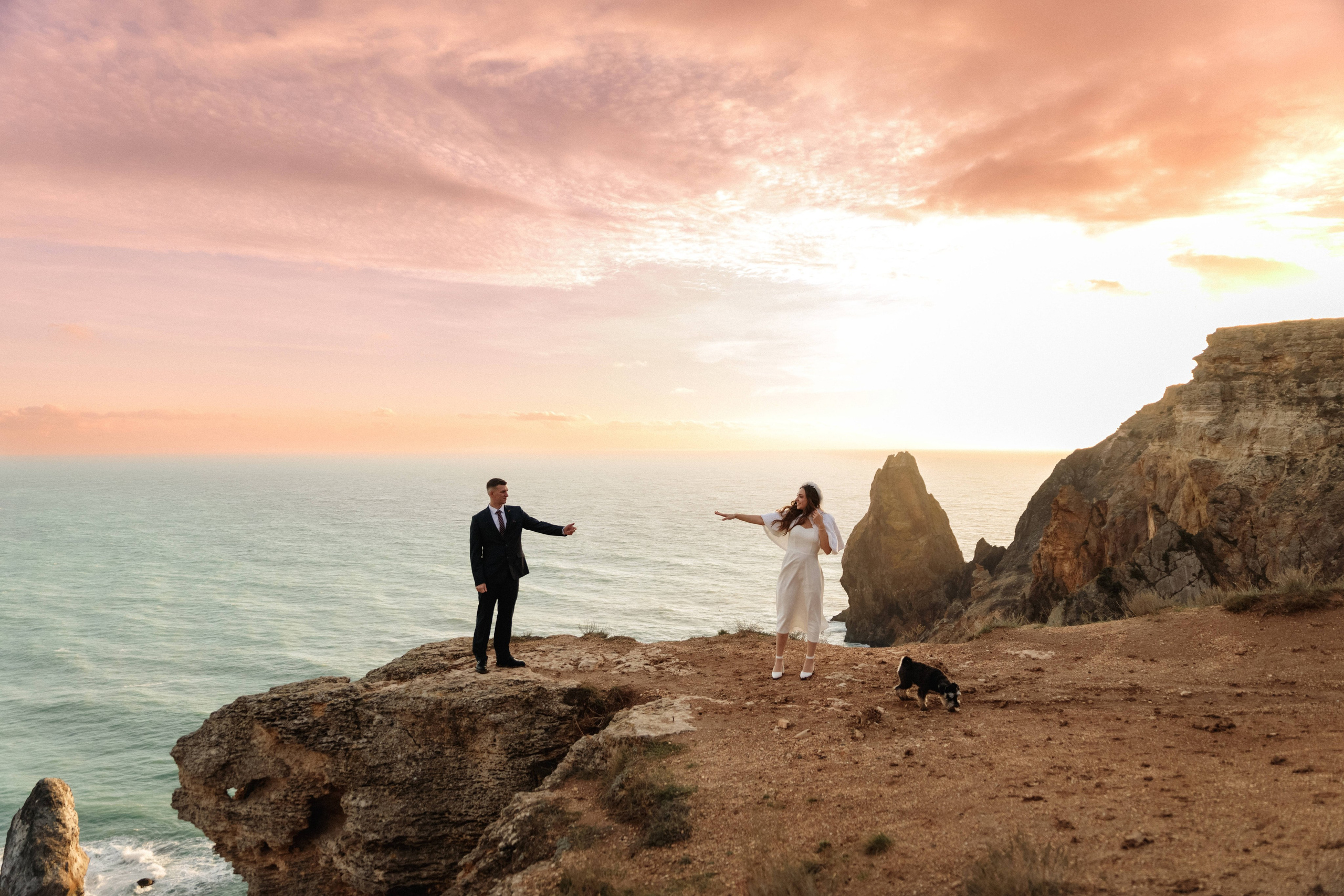 Полина и Никита. Свадебный фотограф Мироманов Николай в Крыму