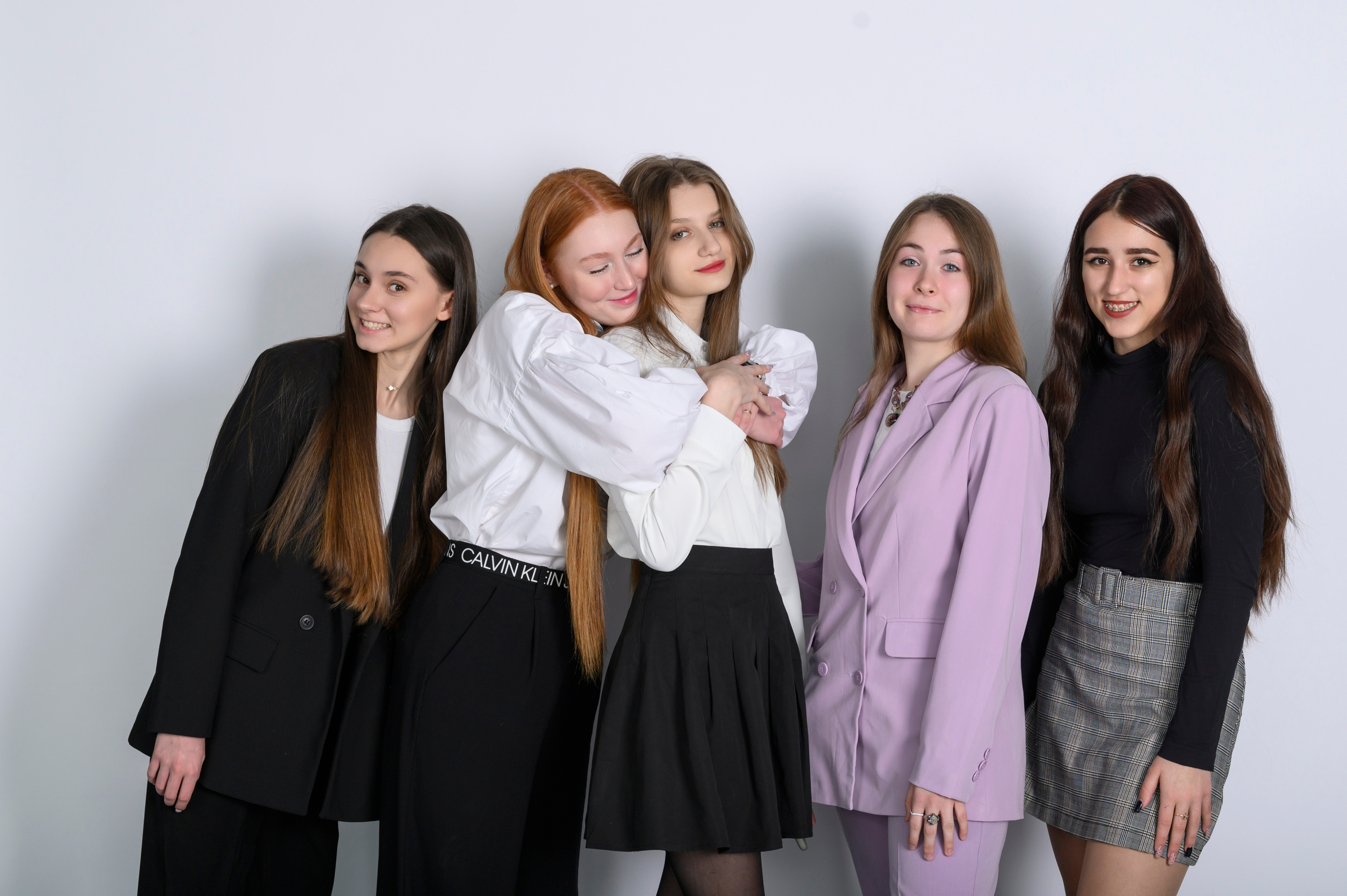 Школьники в фотостудии. Семейный и свадебный фотограф во Владивостоке