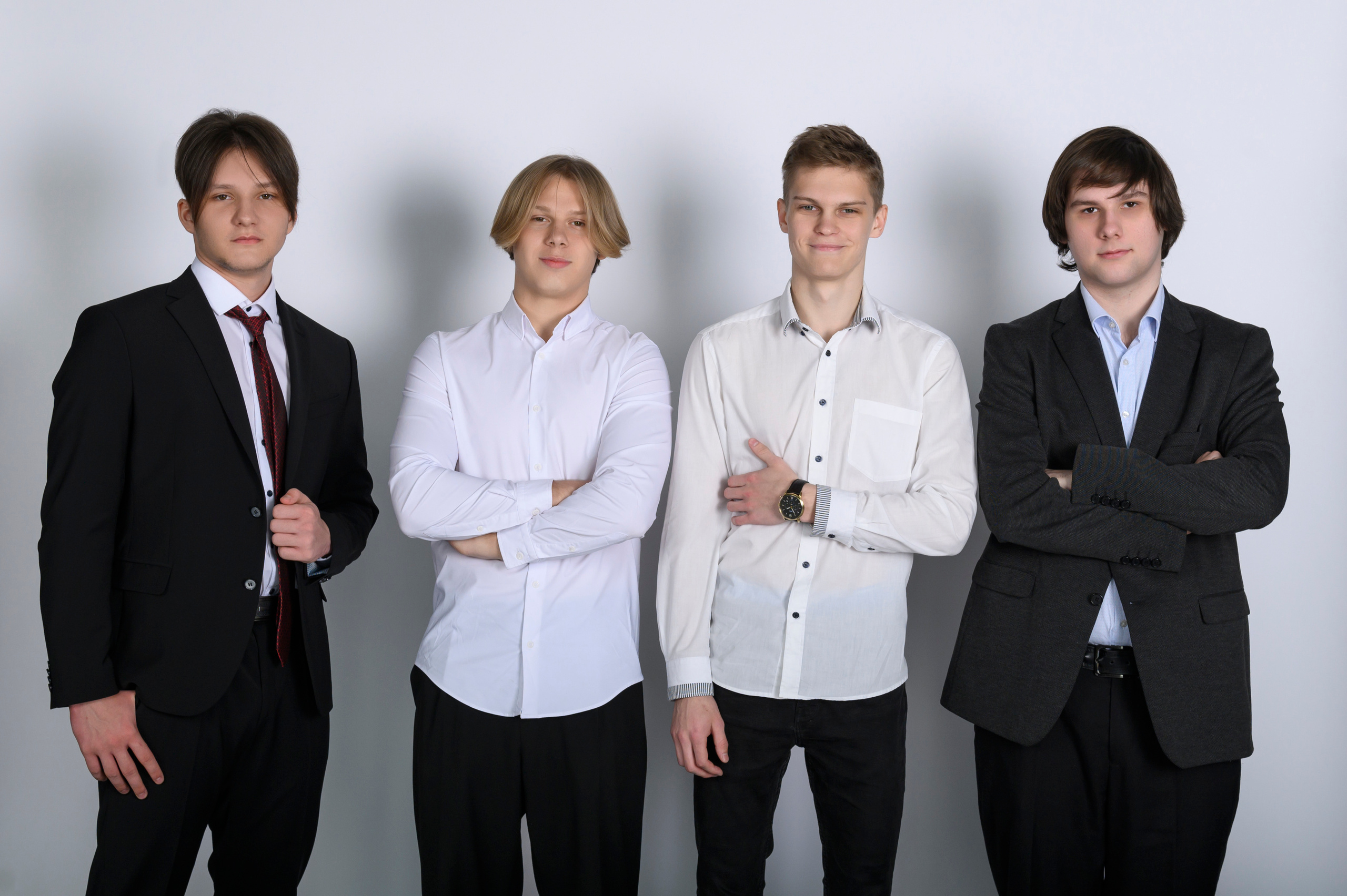 Школьники в фотостудии. Семейный и свадебный фотограф во Владивостоке