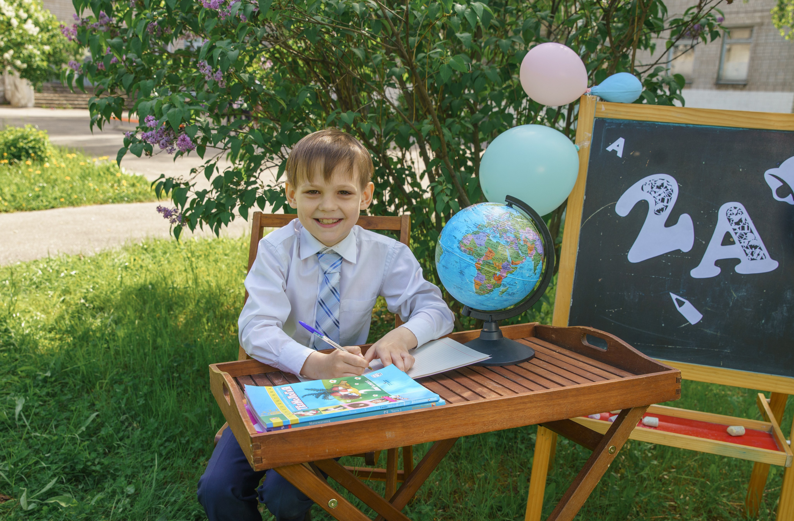 Школьная фотозона. Семейный и детский фотограф в Нижнем Новгороде