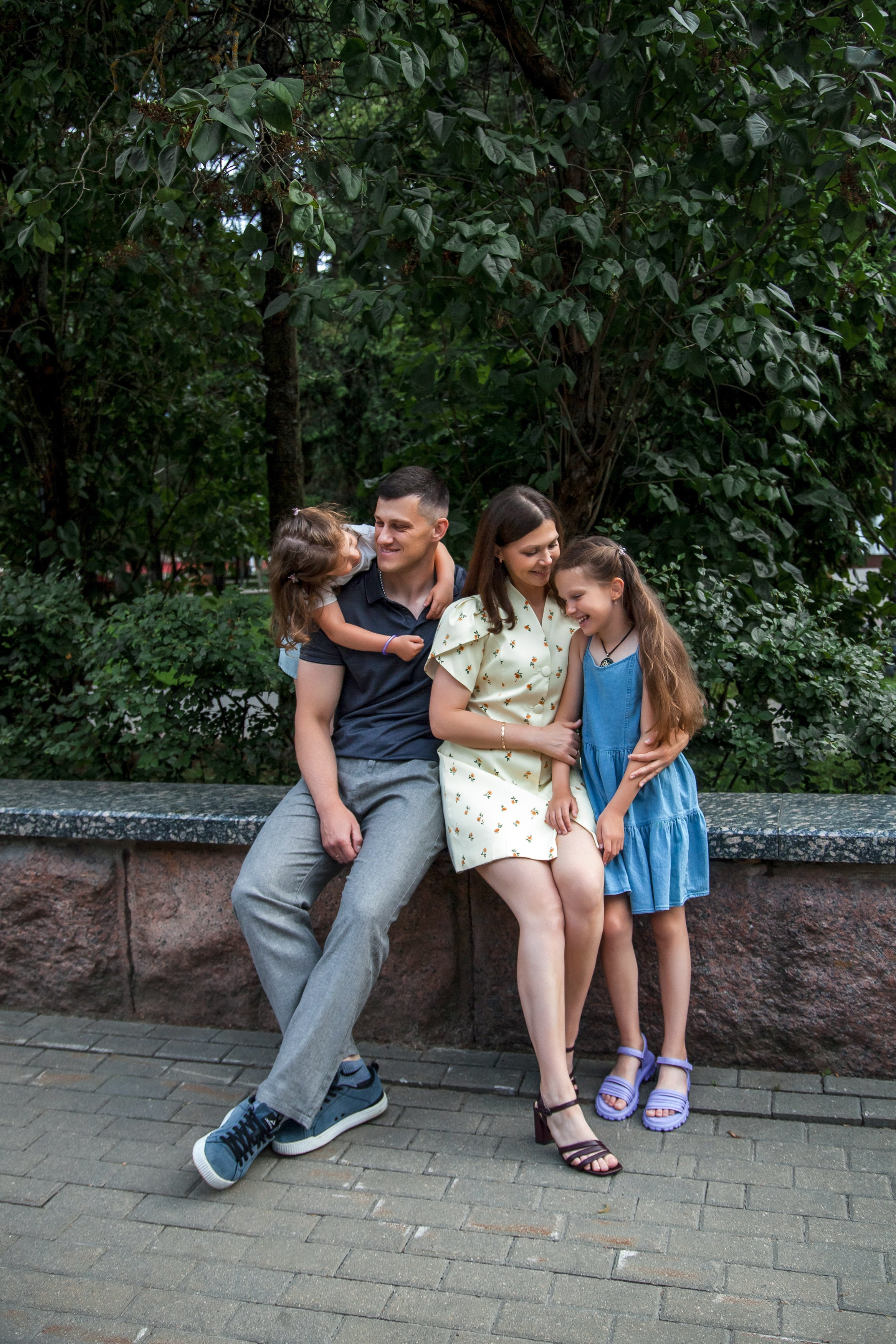 Серьгей, Дарья, Катя и Настя. Портретный, семейный, свадебный фотограф в Брянске Маргарита Василькова