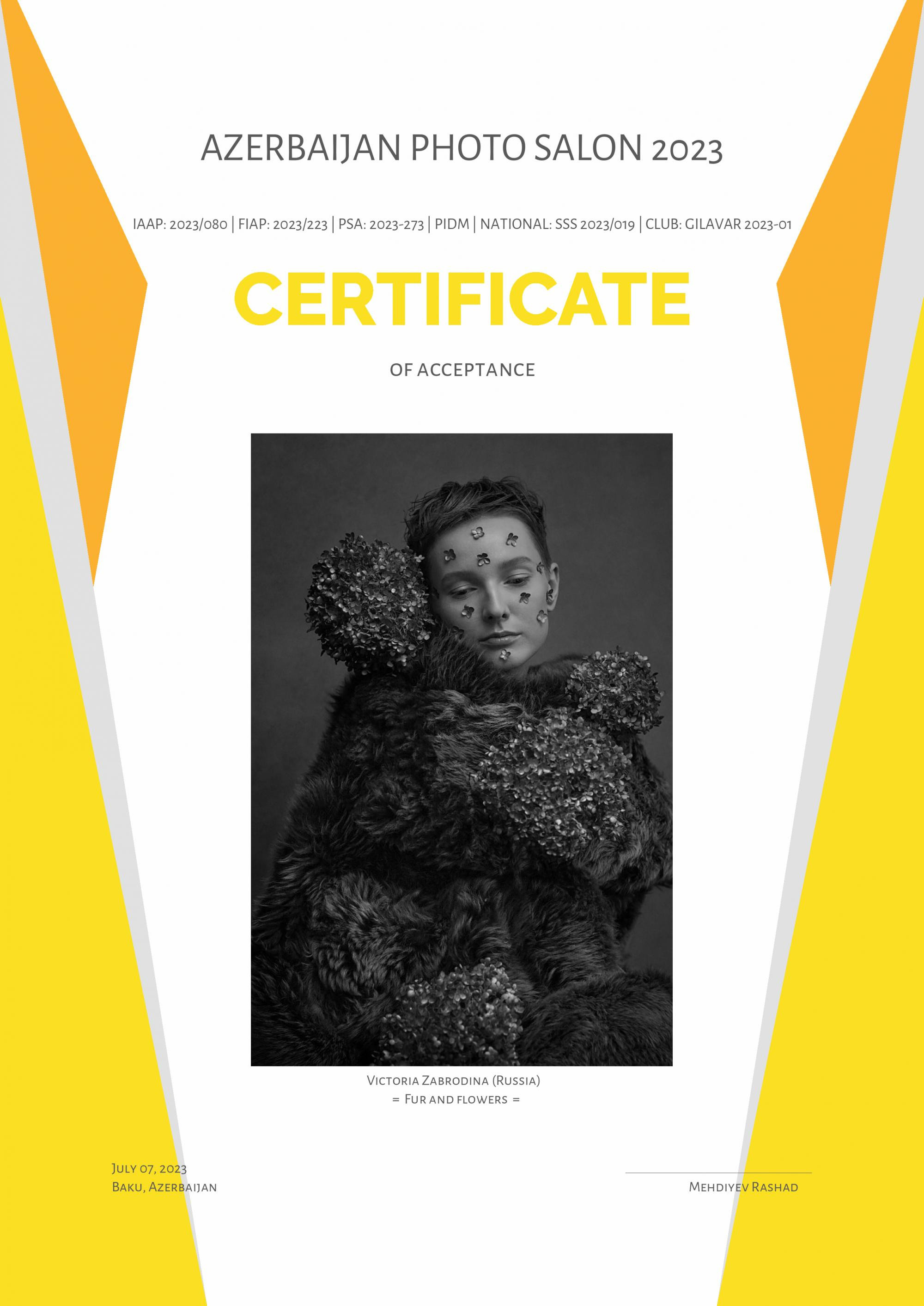 FIAP. Арт-фотограф Виктория Забродина