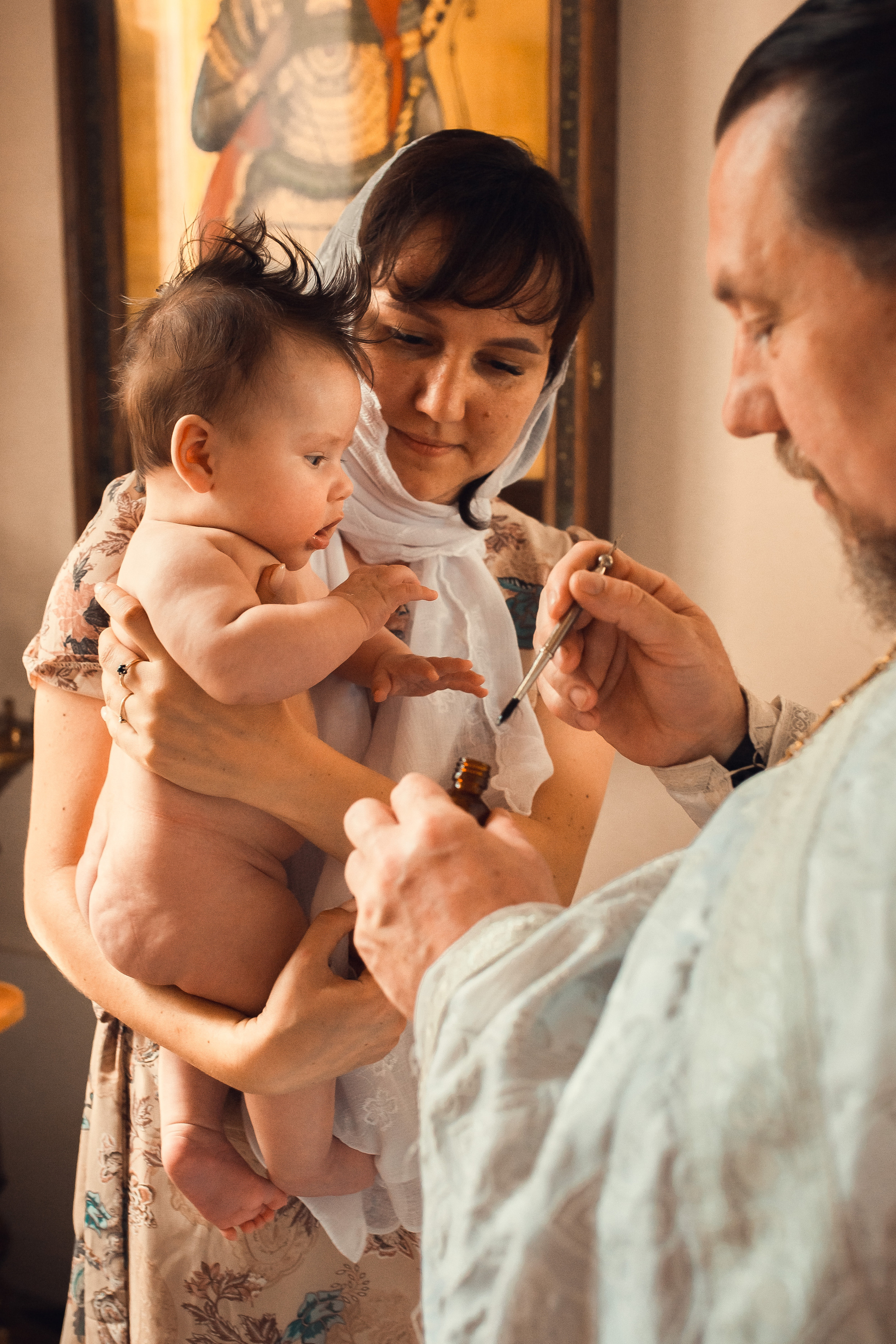 Крещение Храм г. Кремёнки. Фотограф новорожденных Серпухов, Протвино, Москва I Марина Бурмистрова