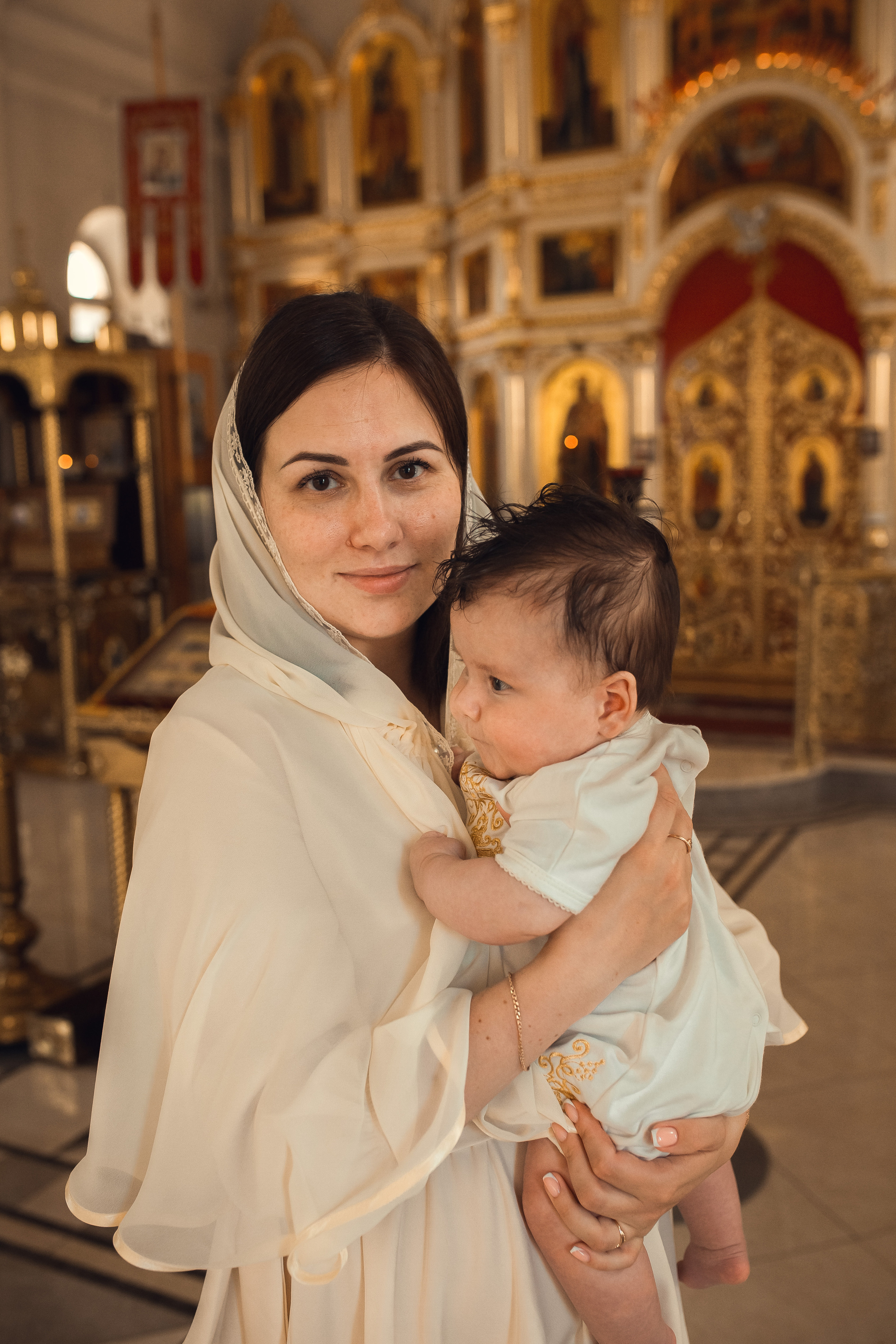 Крещение Храм г. Кремёнки. Фотограф новорожденных Серпухов, Протвино, Москва I Марина Бурмистрова
